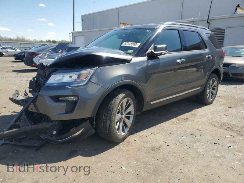 2018 Ford EXPLORER Limited (VIN 1FM5K8F89JGB45375) — фото 1 из 13, Copart, повреждение: передняя часть