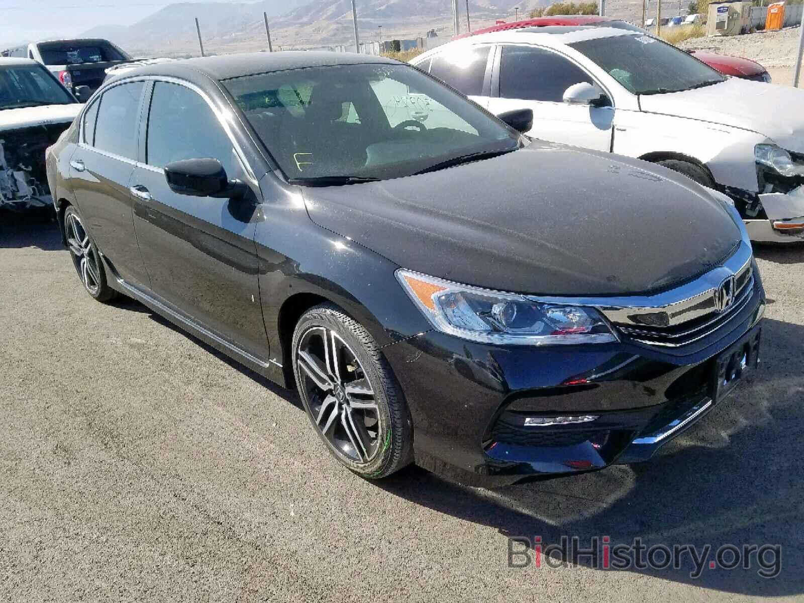 Photo 1HGCR2F53GA241199 - HONDA ACCORD SPO 2016