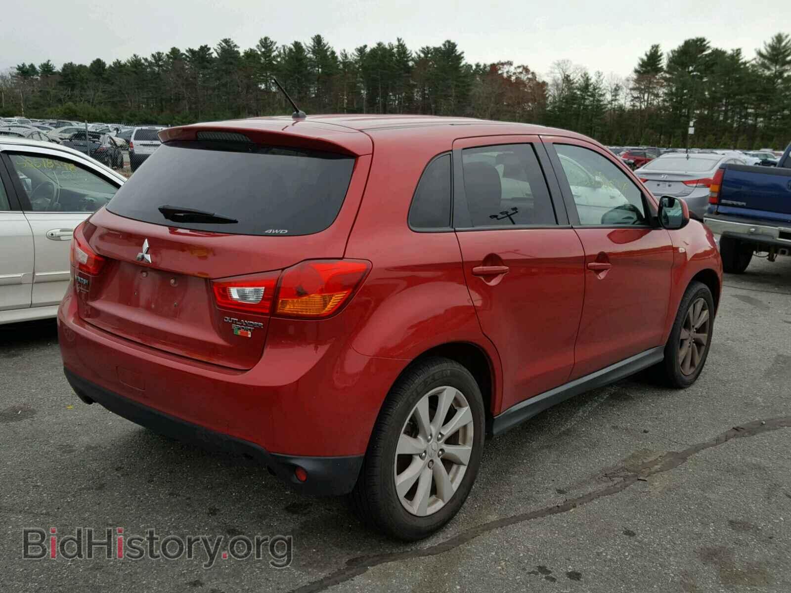 2014 MITSUBISHI OUTLANDER - VIN: 4A4AR3AU2EE014921 - Фото 4