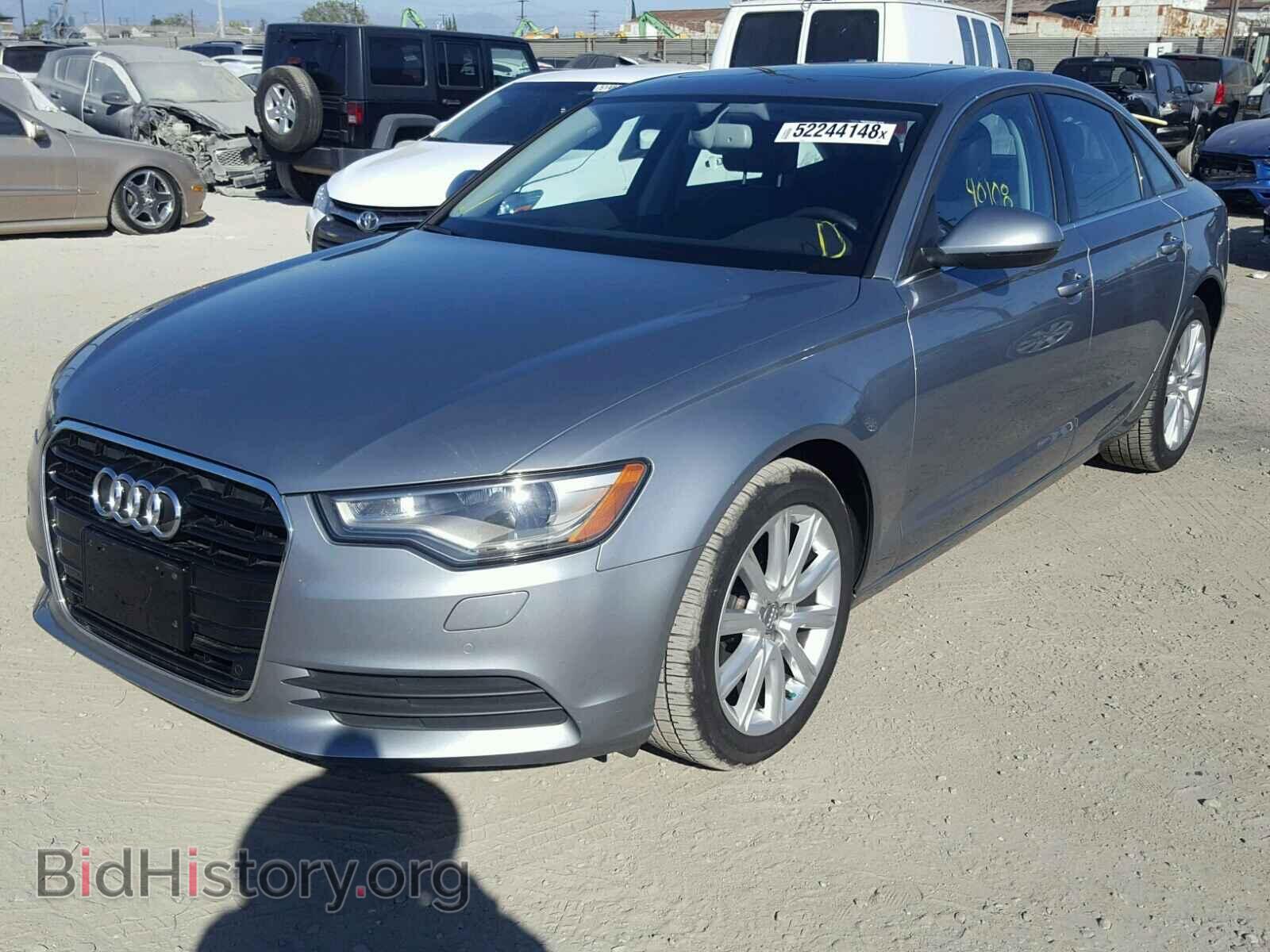 2013 AUDI A6 - VIN: WAUDFAFC2DN068393 - Photo 2