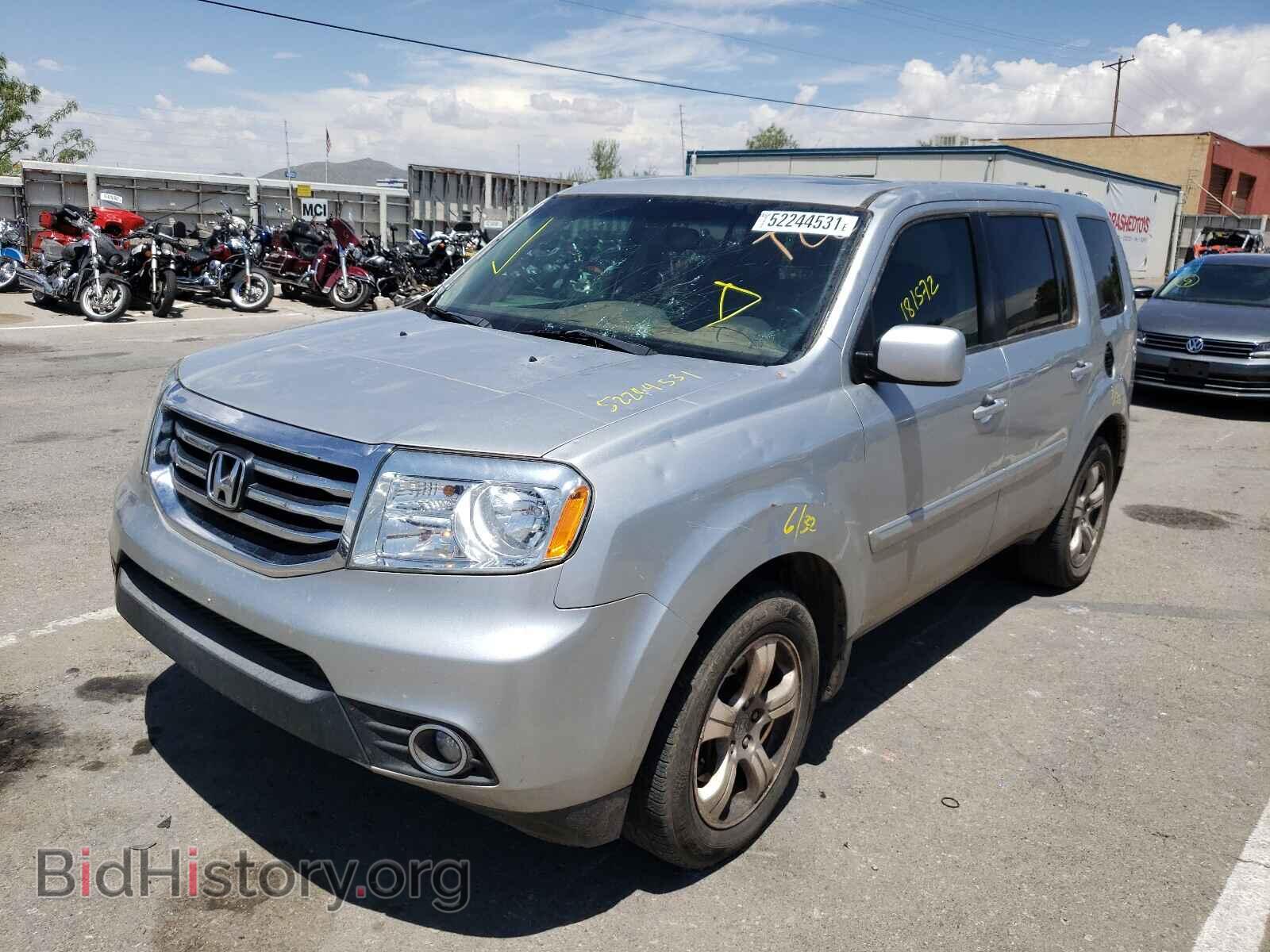 2013 HONDA PILOT - VIN: 5FNYF3H55DB002661 - Фото 2