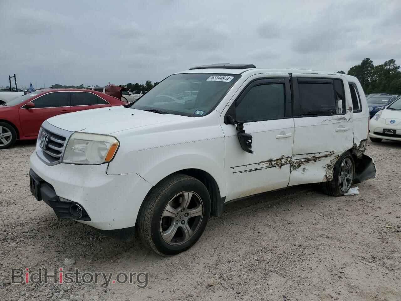 Photo 5FNYF3H71CB019957 - HONDA PILOT 2012