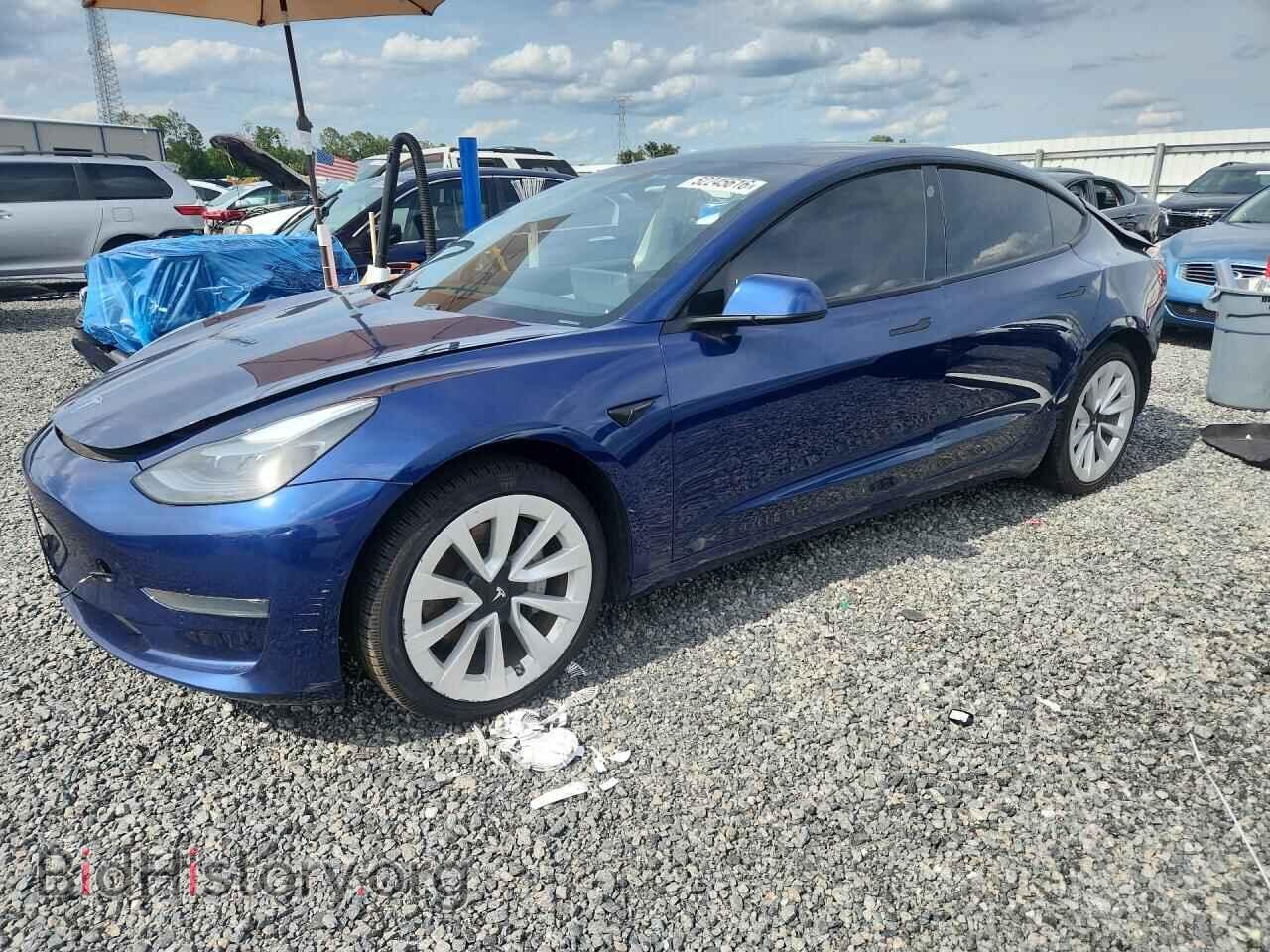 Photo 5YJ3E1EA5MF920607 - TESLA MODEL 3 2021