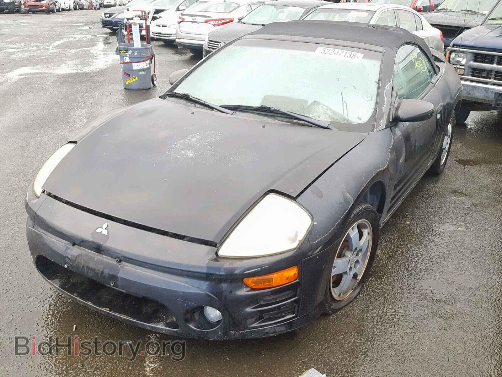 2003 MITSUBISHI ECLIPSE - VIN: 4A3AE45G33E090655 - Фото 2