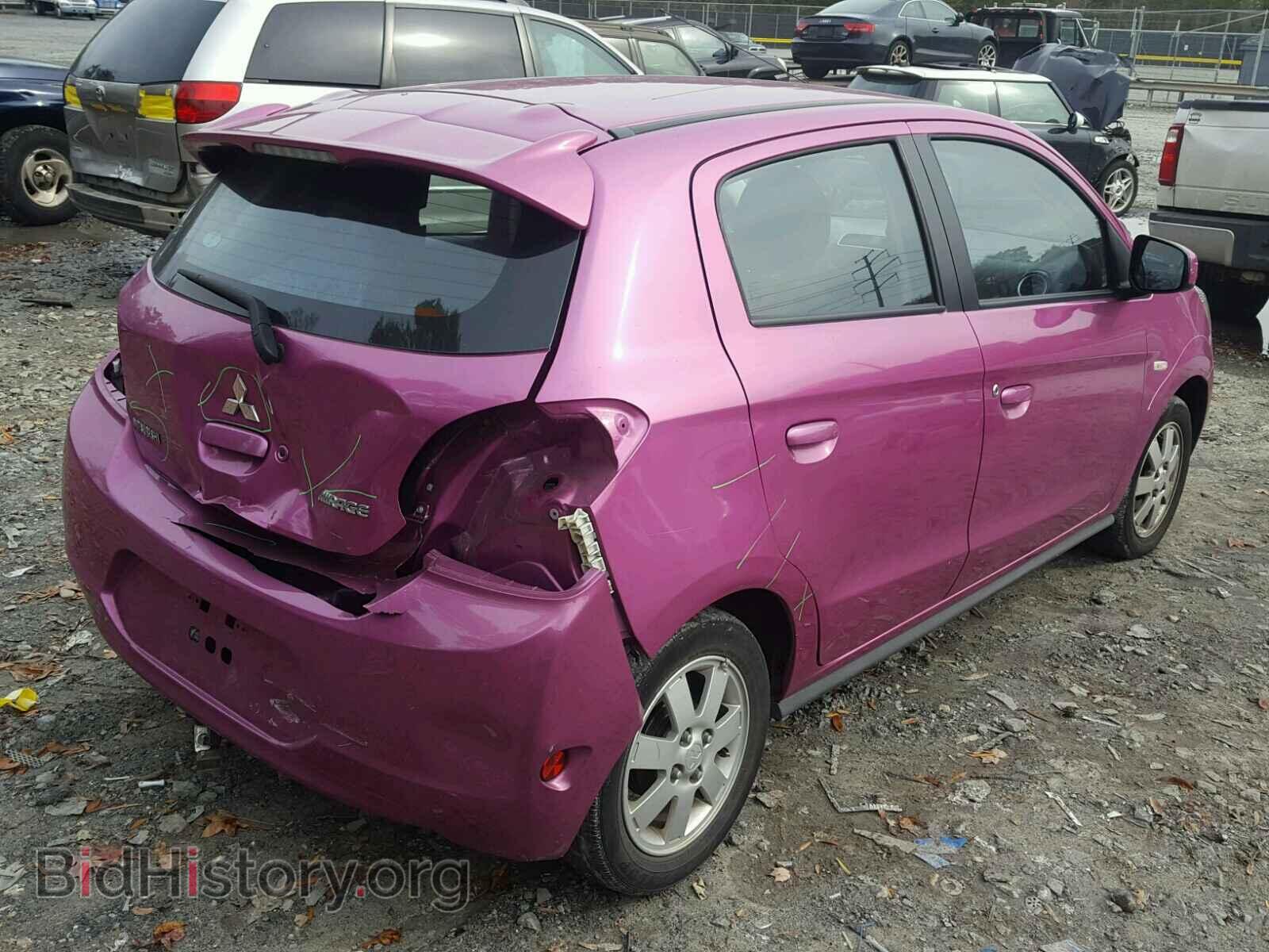 2014 MITSUBISHI MIRAGE - VIN: ML32A4HJ3EH024900 - Фото 4