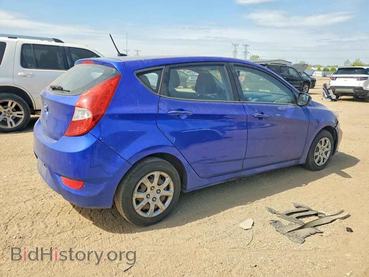 2013 HYUNDAI ACCENT - VIN: KMHCT5AE0DU099750 - Фото 3