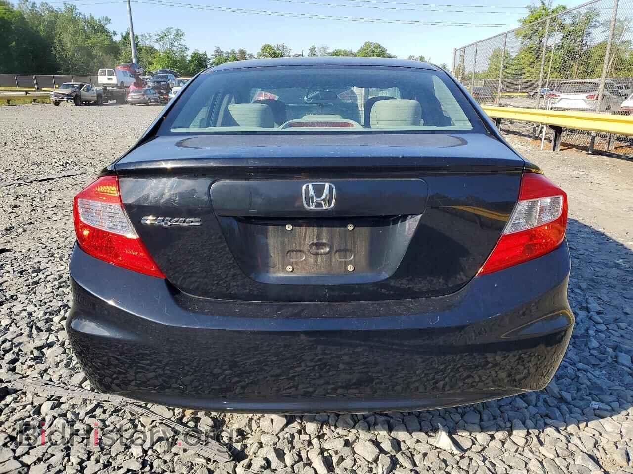 2012 HONDA CIVIC - VIN: 2HGFB2F56CH327829 - Фото 6