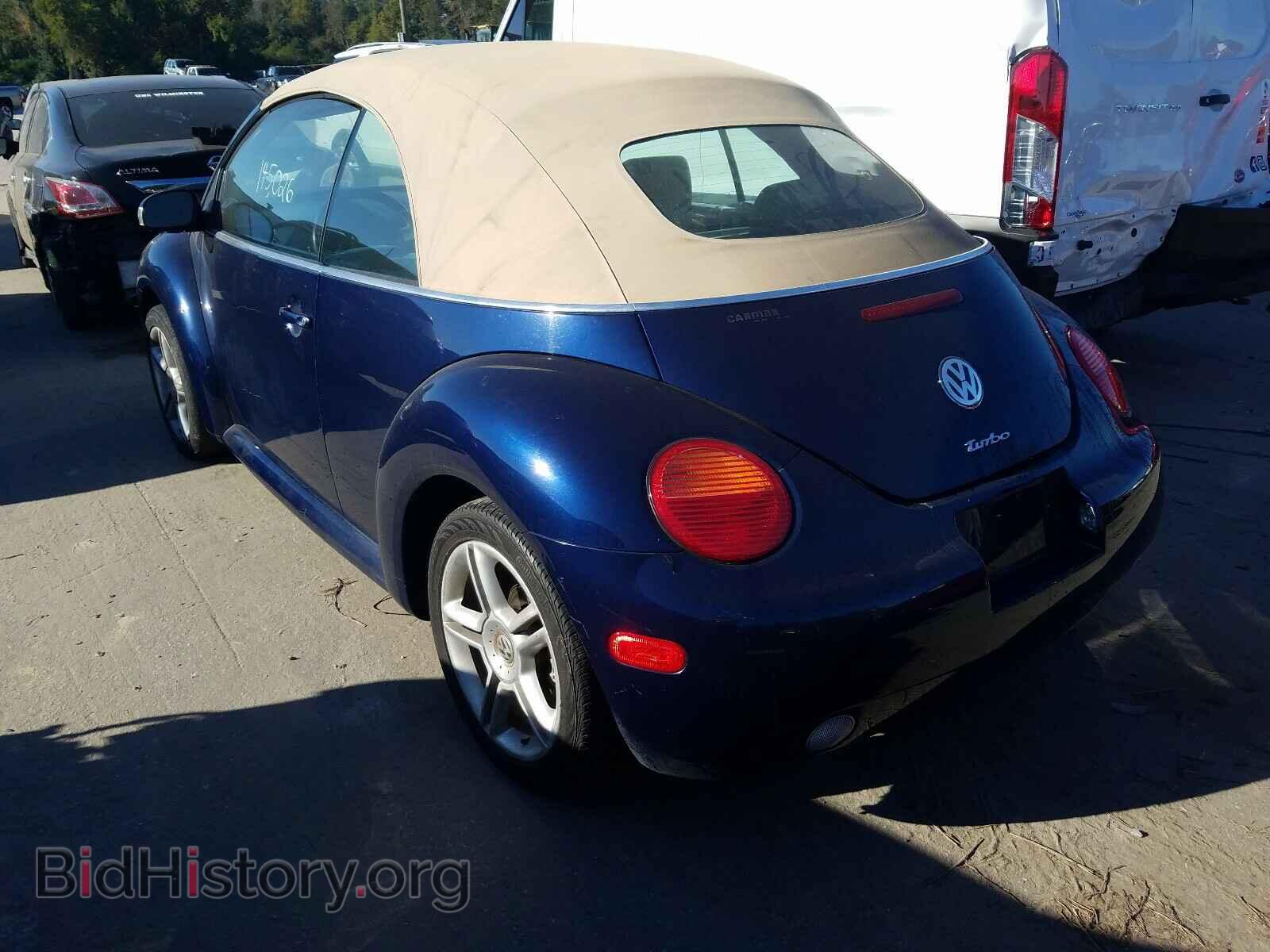 2005 VOLKSWAGEN BEETLE - VIN: 3VWCD31Y55M363399 - Фото 3