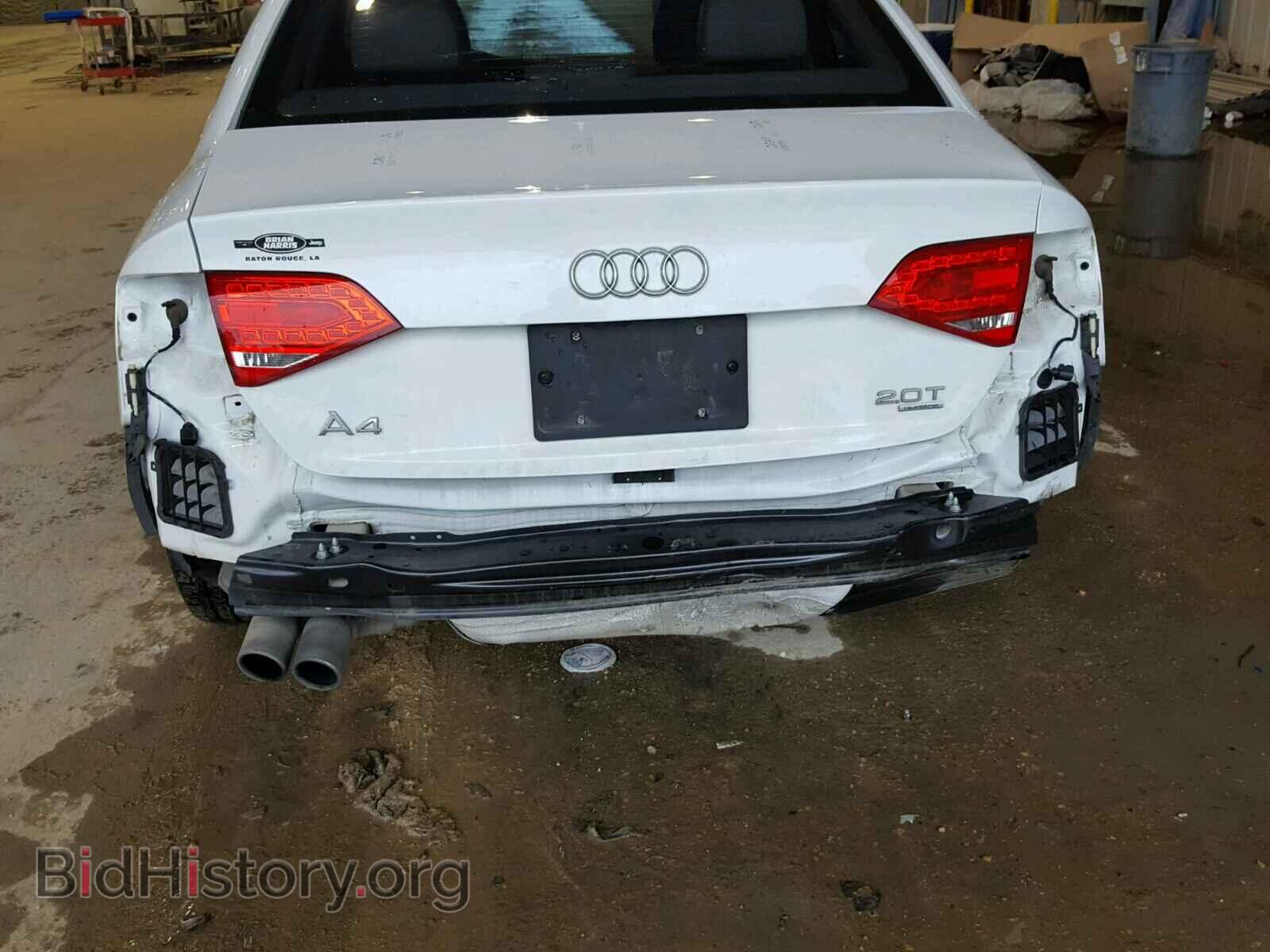 2012 AUDI A4 - VIN: WAUBFAFL7CA120534 - Photo 9
