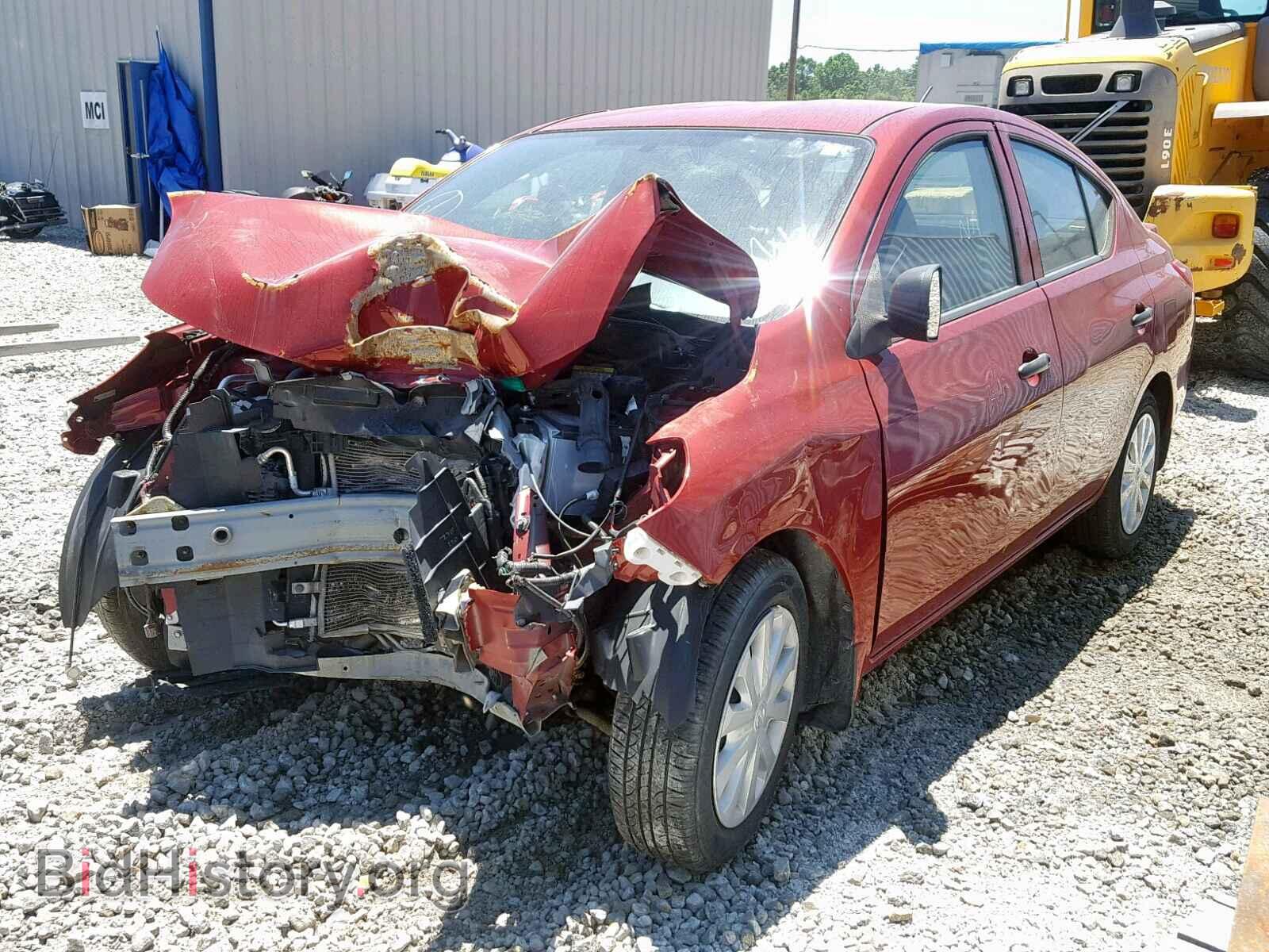 2014 NISSAN VERSA - VIN: 3N1CN7AP4EL843764 - Фото 2