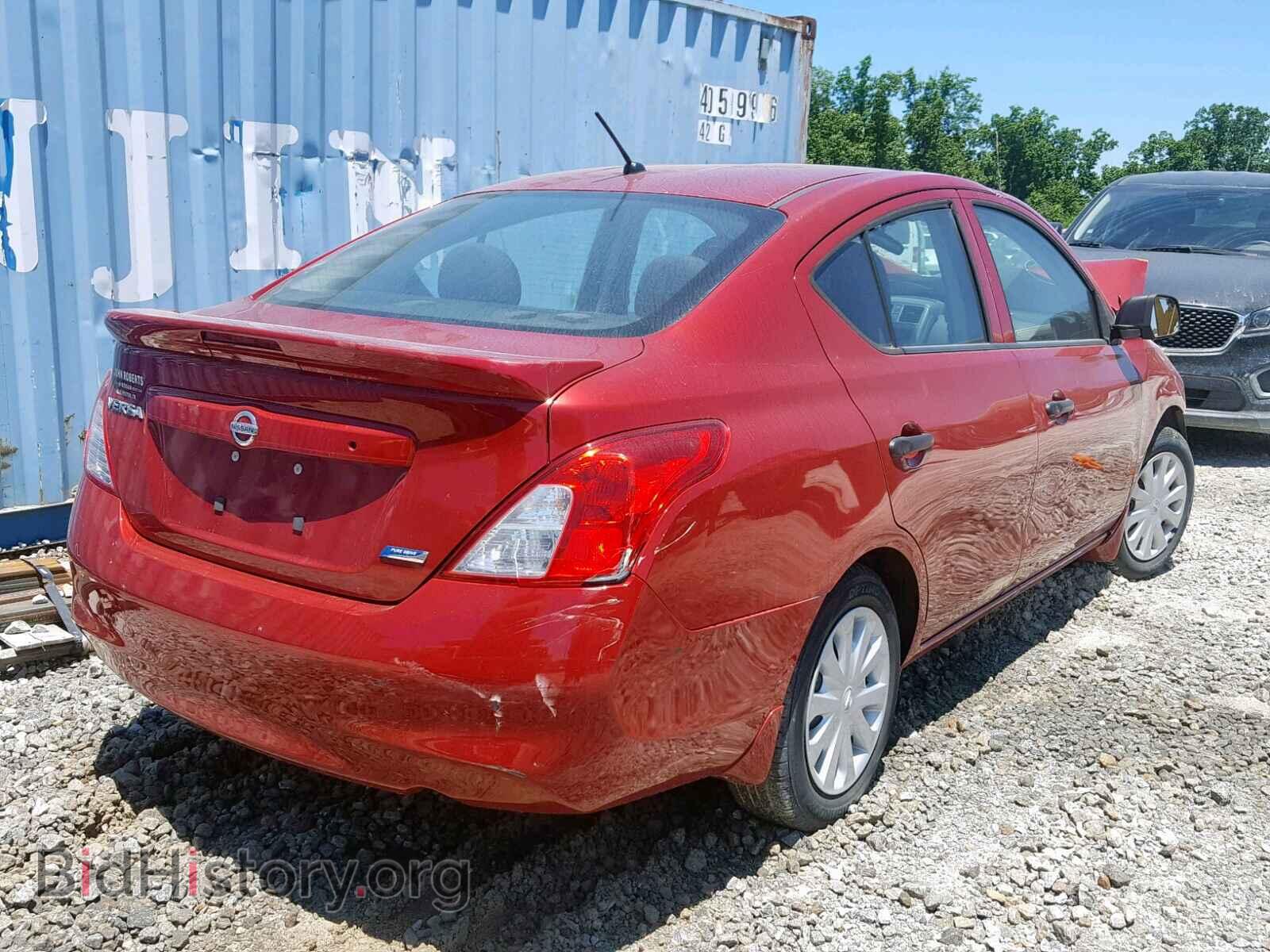 2014 NISSAN VERSA - VIN: 3N1CN7AP4EL843764 - Фото 4