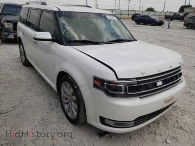 2019 Ford FLEX Flex Limit, white — VIN 2FMGK5D89KBA28155, Copart