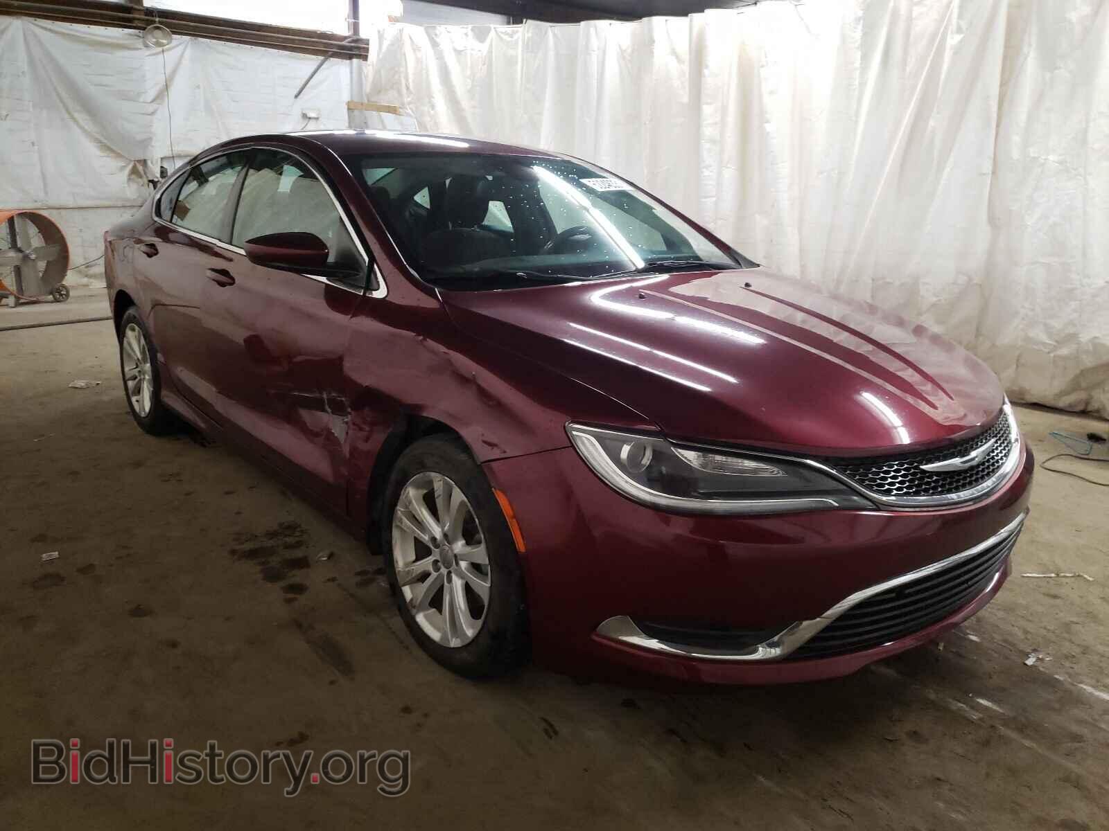 Фотография 1C3CCCAB4FN663710 - CHRYSLER 200 2015