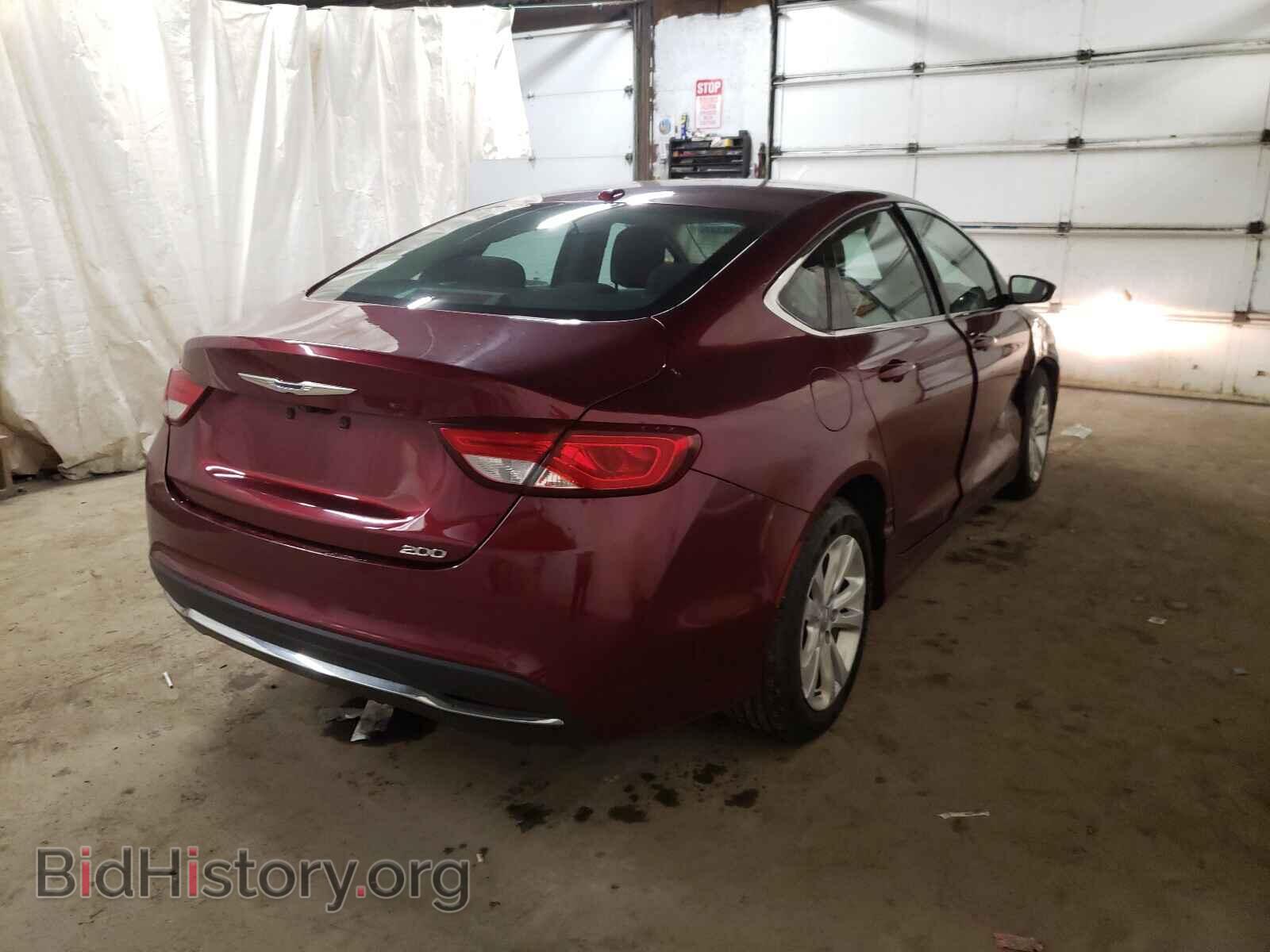 2015 CHRYSLER 200 - VIN: 1C3CCCAB4FN663710 - Фото 4