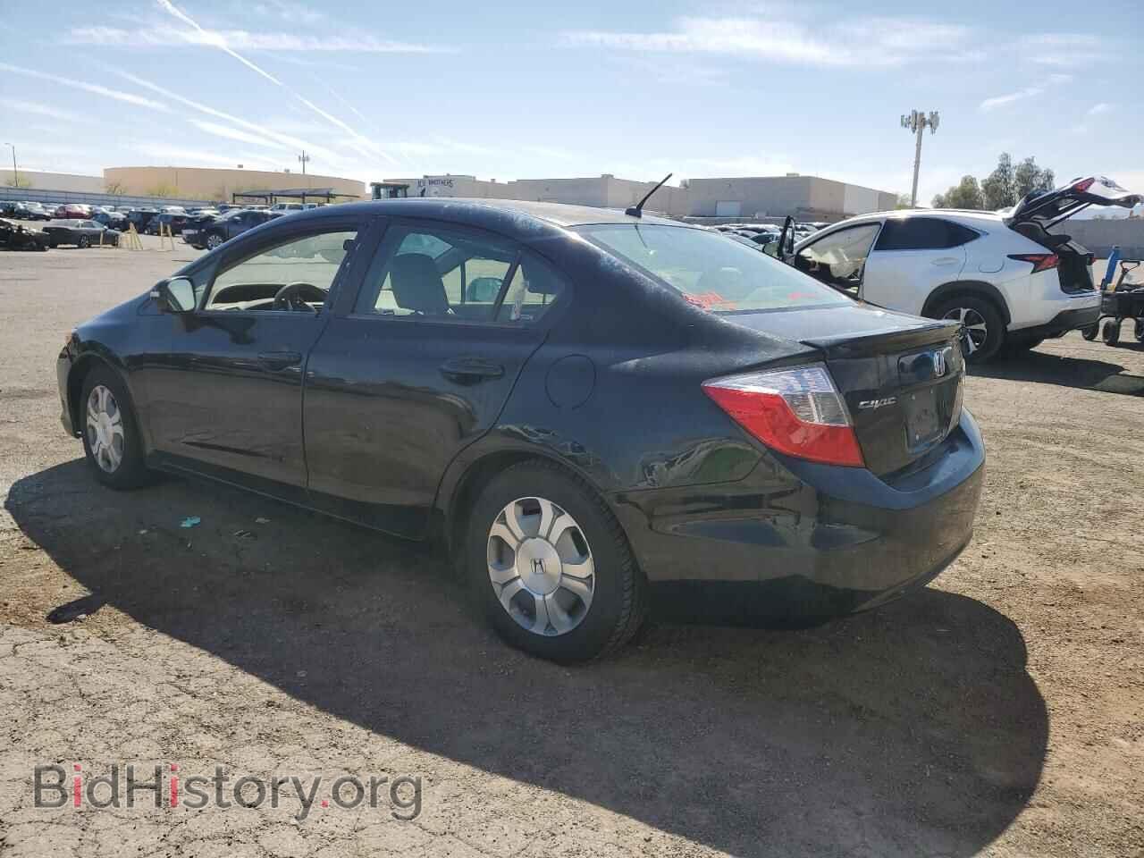 2012 HONDA CIVIC - VIN: JHMFB4F21CS006627 - Фото 2
