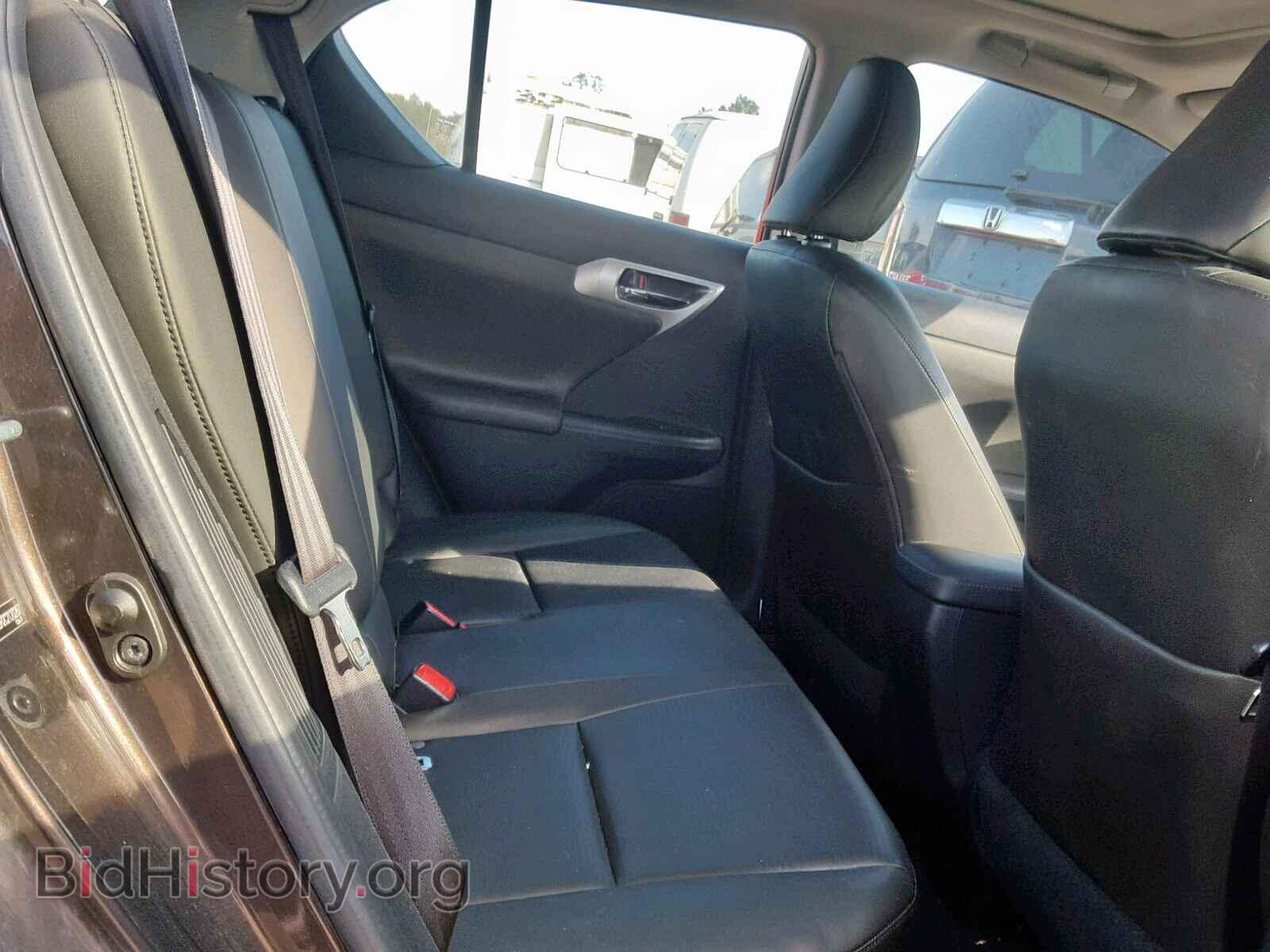 2012 LEXUS CT 200 - VIN: JTHKD5BH2C2120287 - Фото 6