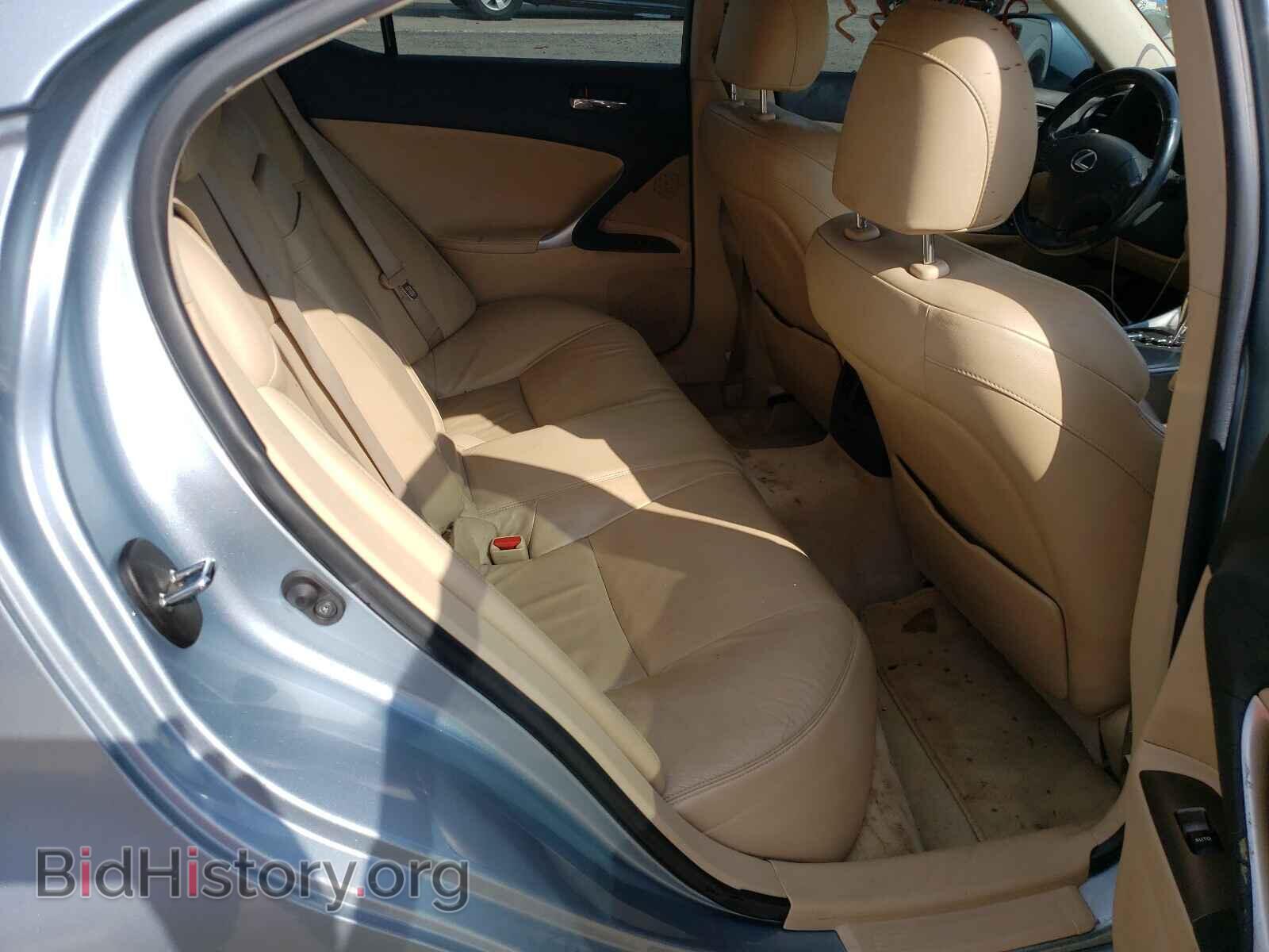 2007 LEXUS IS - VIN: JTHBK262372025270 - Фото 6