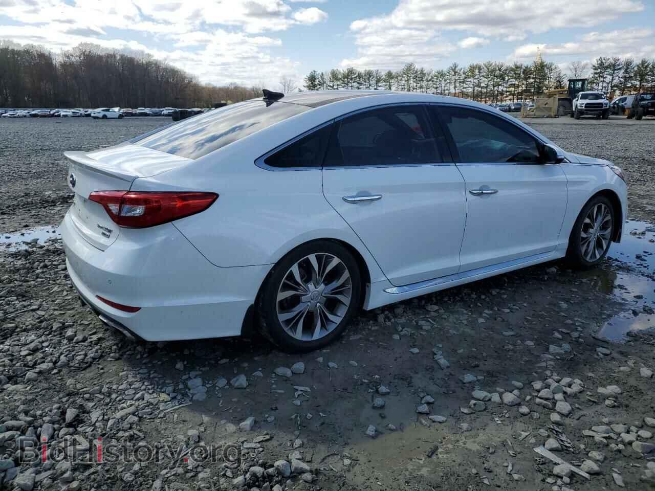 2015 HYUNDAI SONATA - VIN: 5NPE34AB9FH257304 - Фото 3