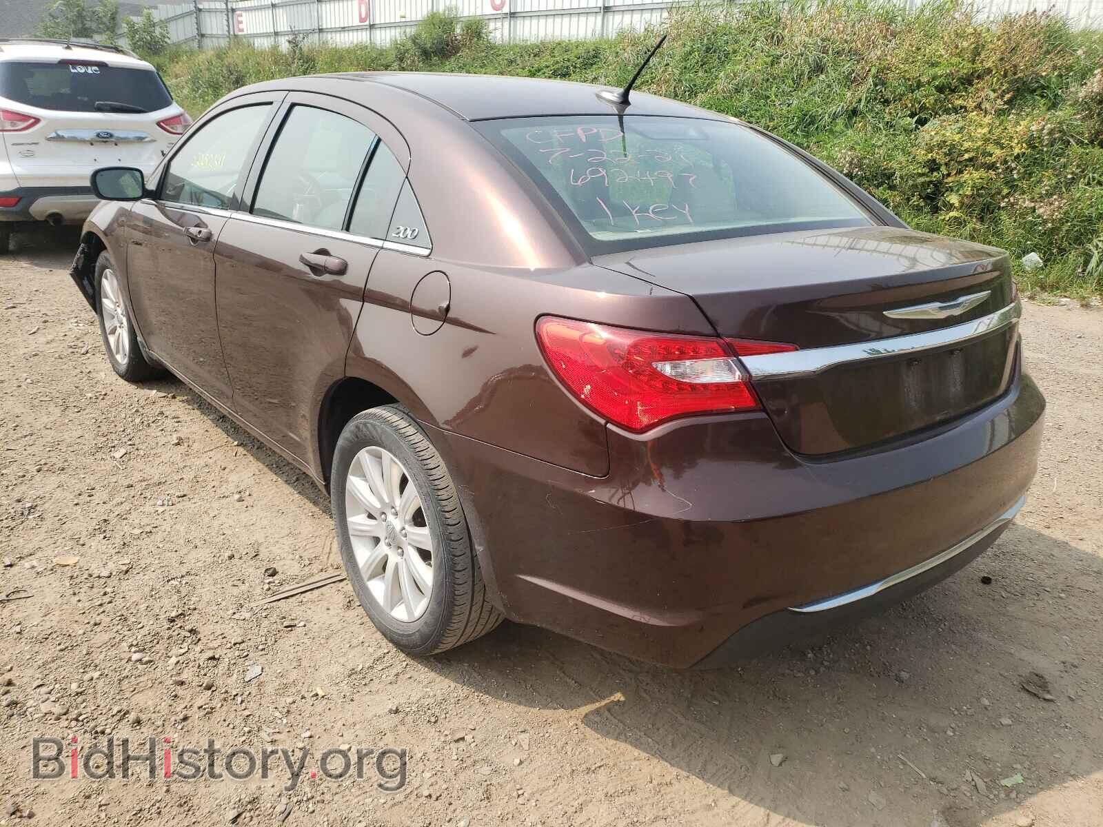 2013 CHRYSLER 200 - VIN: 1C3CCBBB2DN692497 - Фото 3