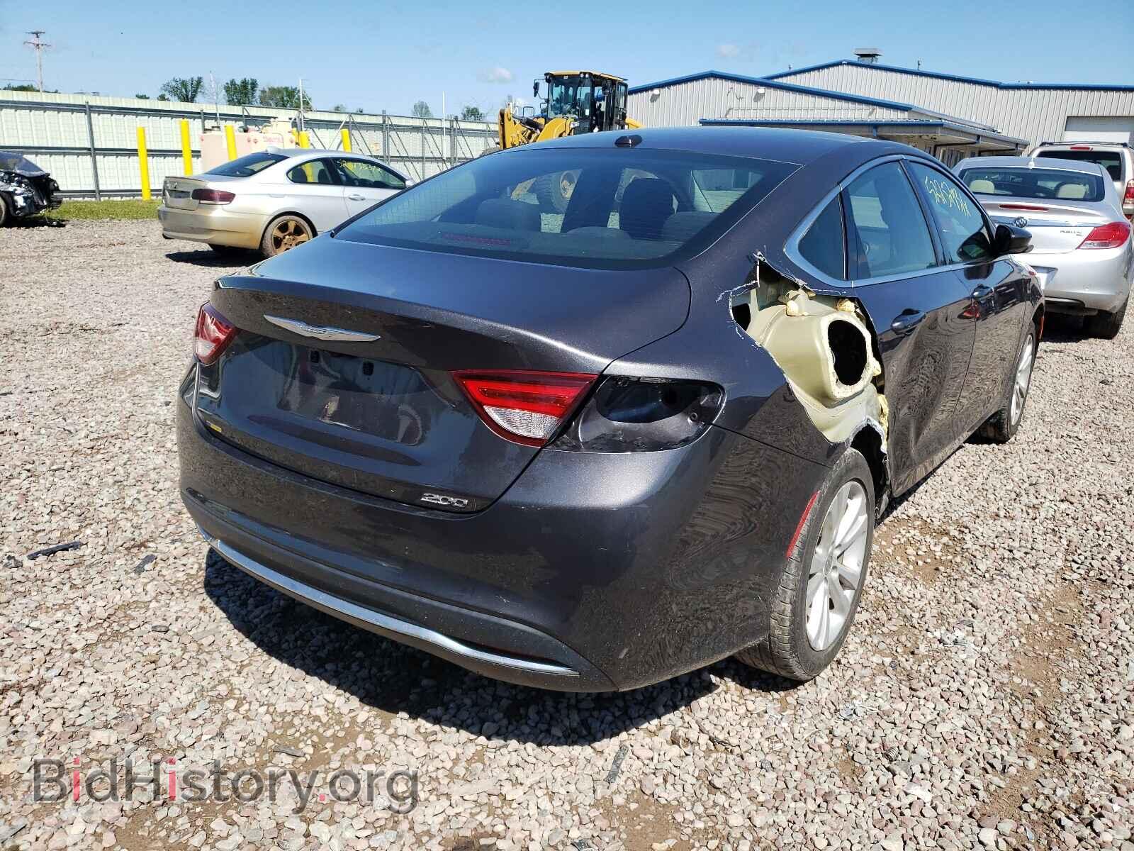 2015 CHRYSLER 200 - VIN: 1C3CCCABXFN649682 - Фото 4