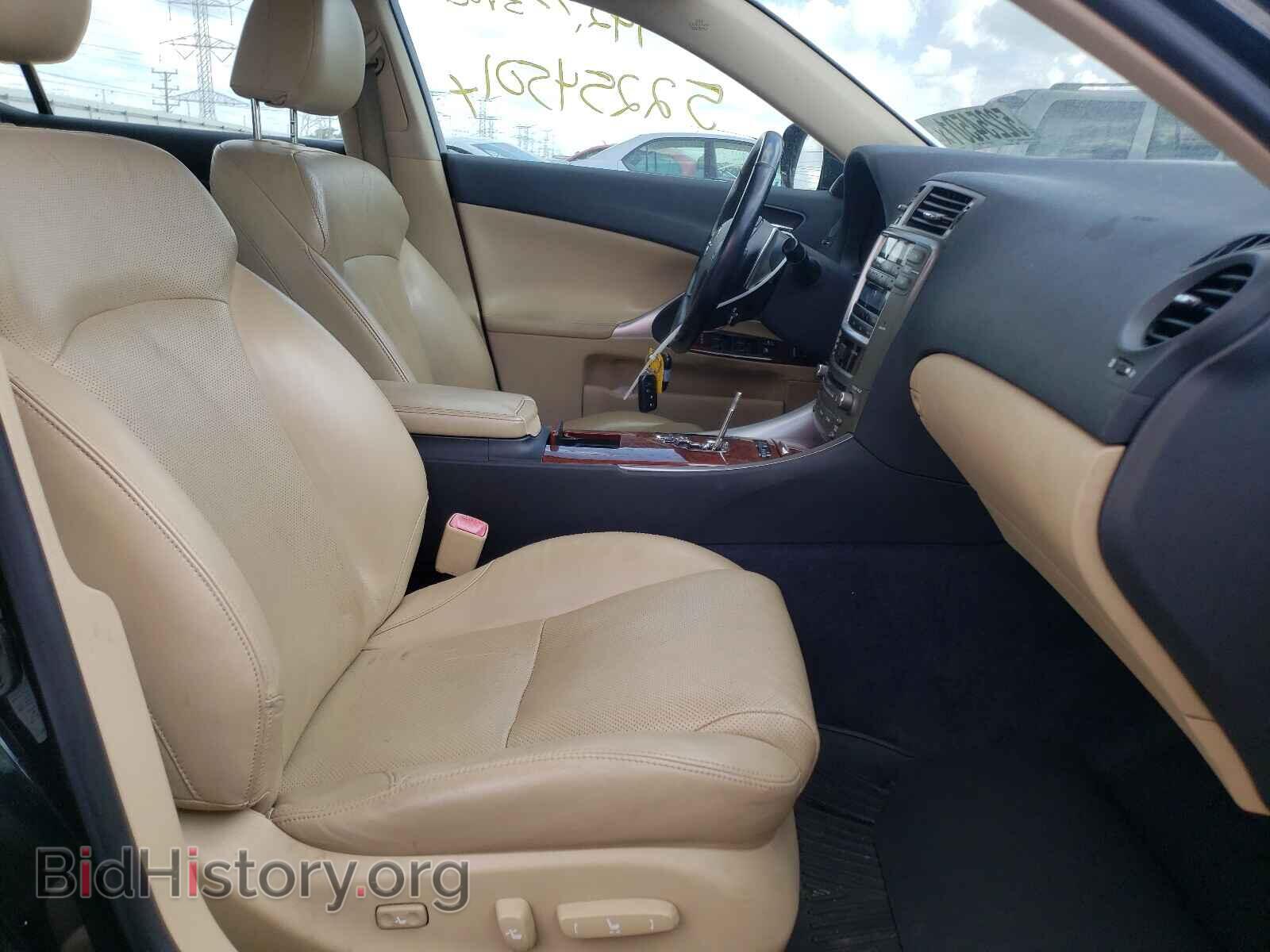 2008 LEXUS IS - VIN: JTHBE262382014147 - Фото 5