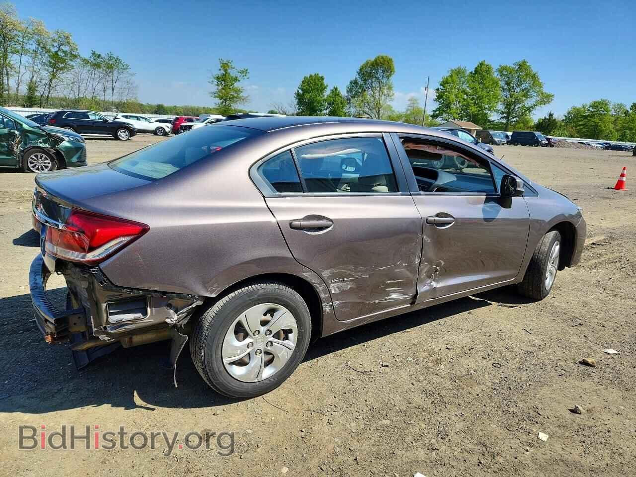2013 HONDA CIVIC - VIN: 19XFB2F58DE291444 - Фото 3