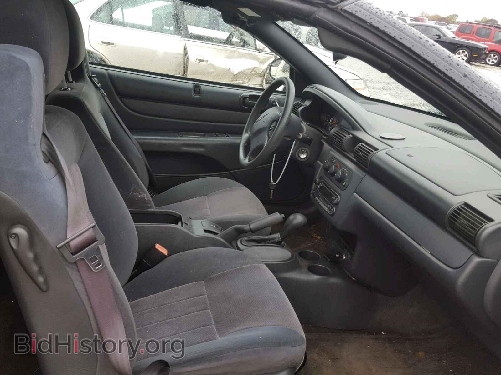 2004 CHRYSLER SEBRING - VIN: 1C3EL45X64N399844 - Фото 5