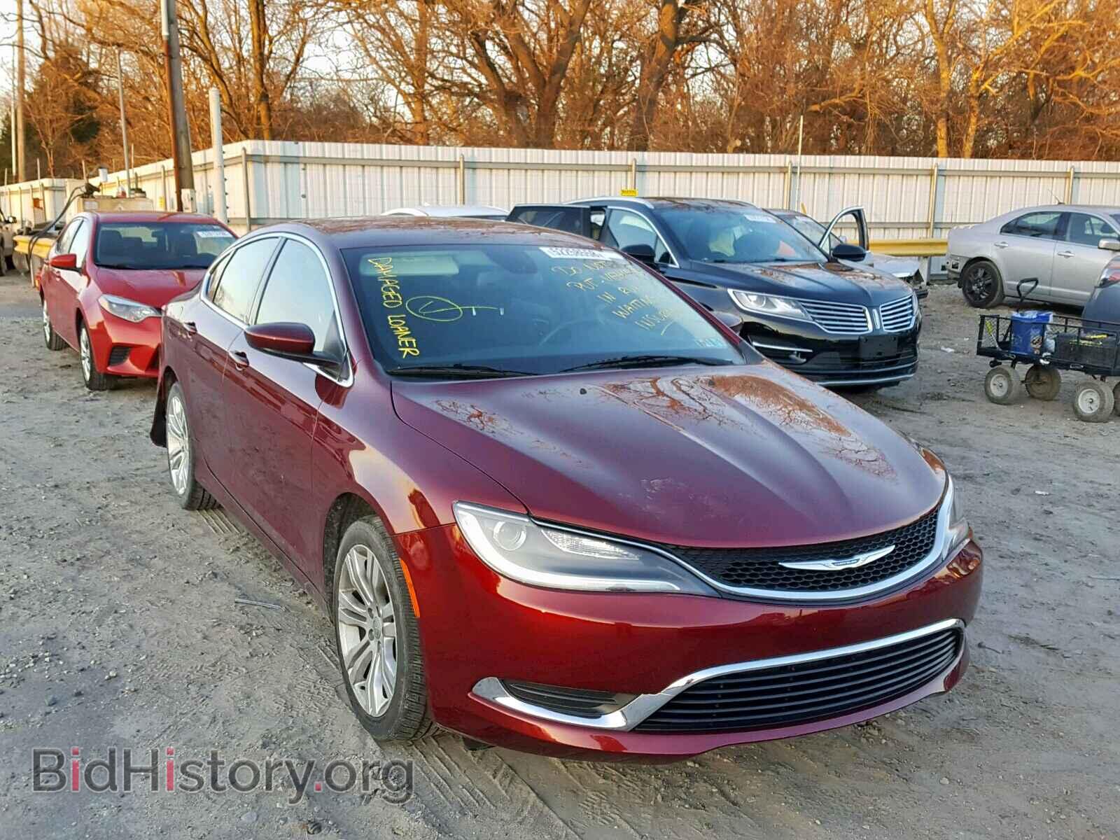 Photo 1C3CCCAB8FN739008 - CHRYSLER 200 2015