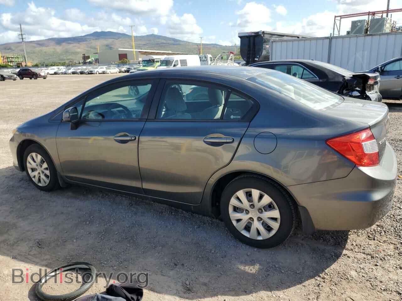 2012 HONDA CIVIC - VIN: 2HGFB2F5XCH559835 - Фото 2