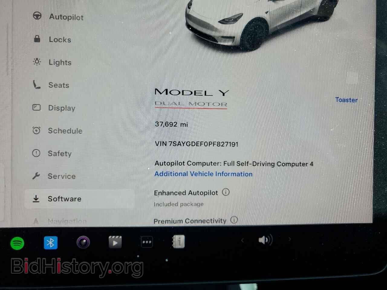 2023 TESLA MODEL Y - VIN: 7SAYGDEF0PF827191 - Фото 9