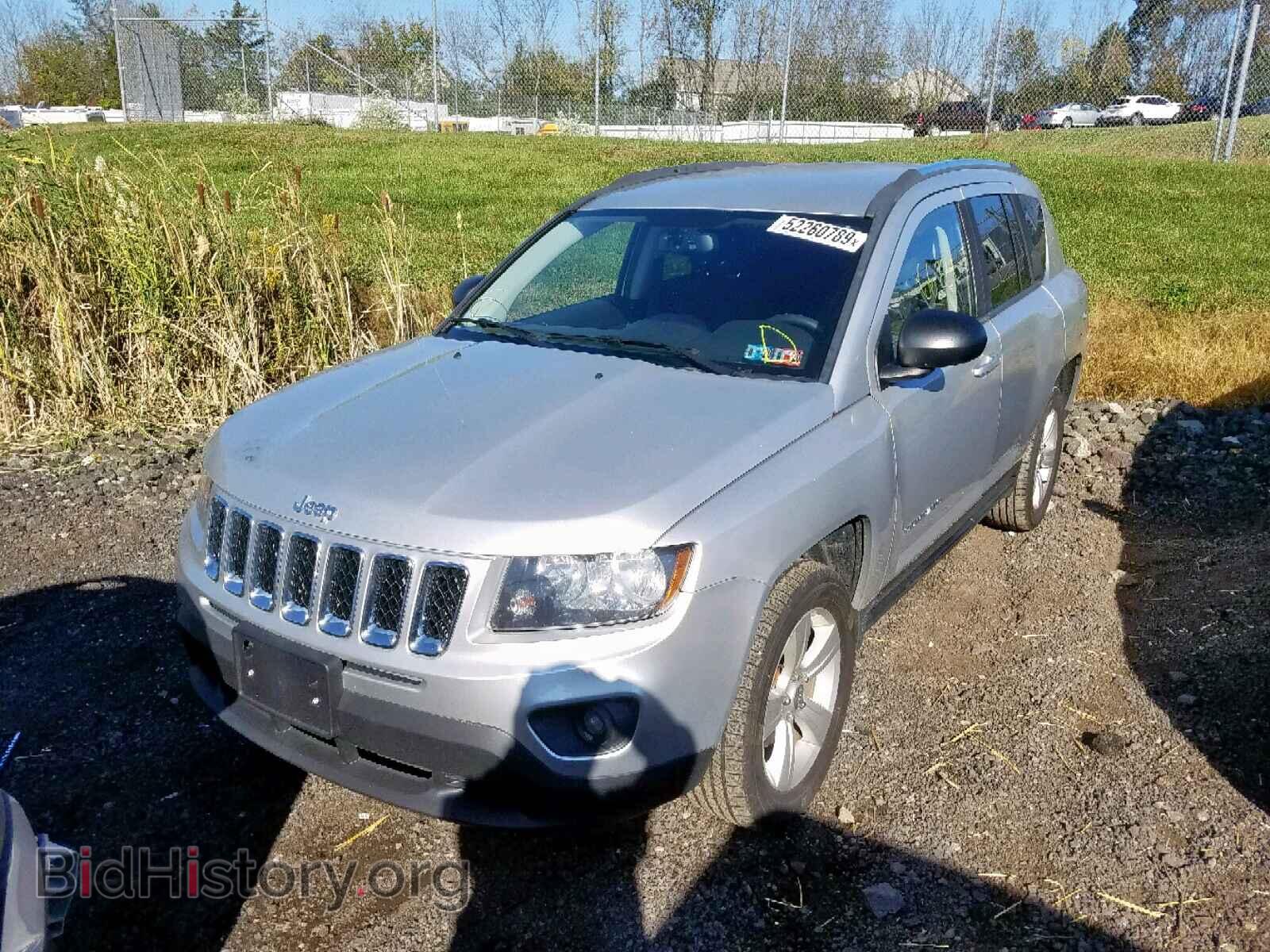 2014 JEEP COMPASS SP - VIN: 1C4NJCBBXED567156 - Фото 2