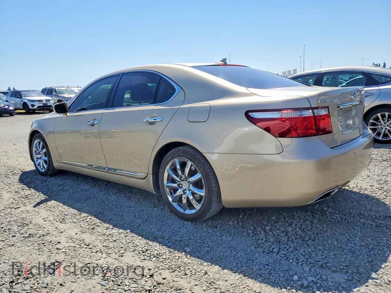 2007 LEXUS LS460 - VIN: JTHBL46F375036408 - Фото 2