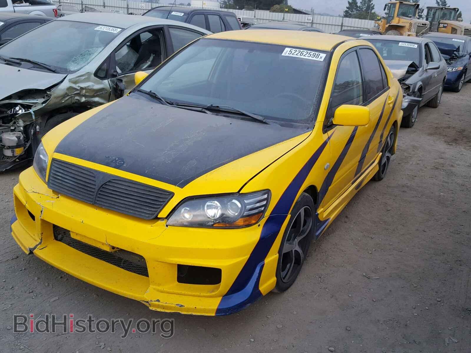 2002 MITSUBISHI LANCER - VIN: JA3AJ86E82U005458 - Photo 2