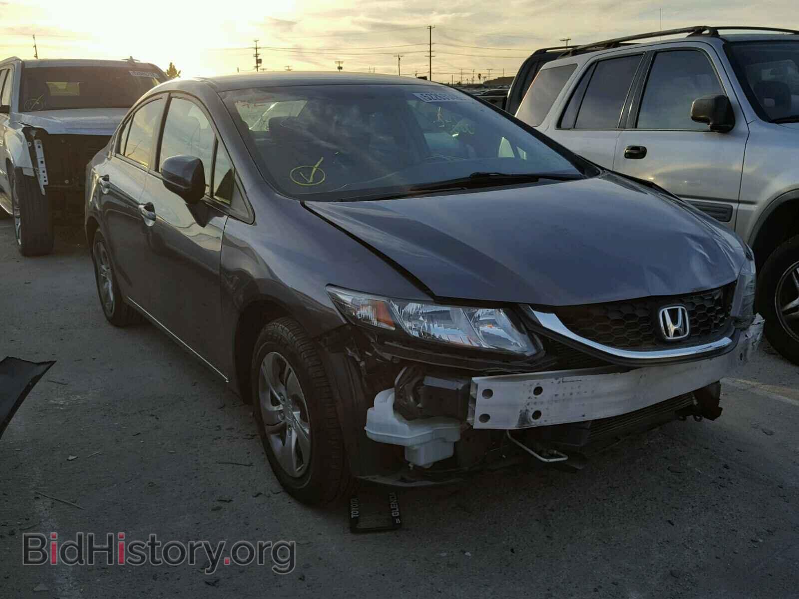 Фотография 19XFB2F53EE239222 - HONDA CIVIC LX 2014