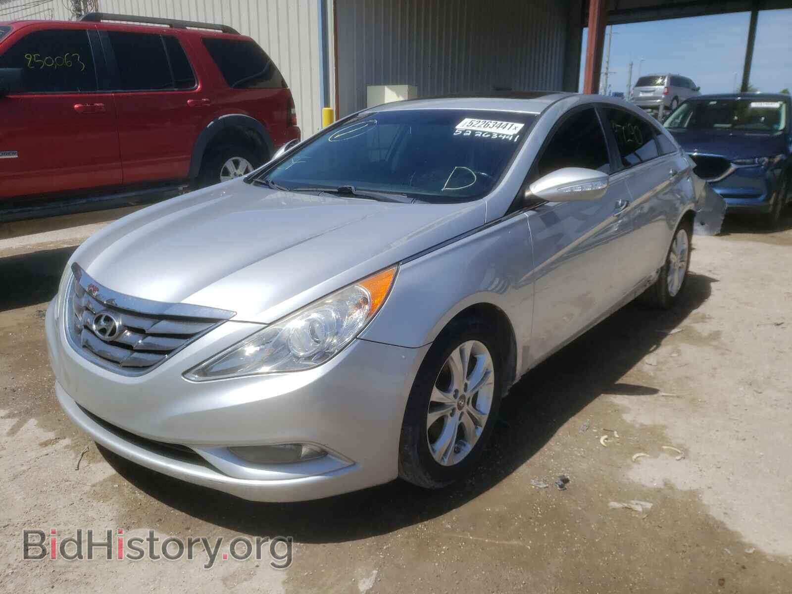 2013 HYUNDAI SONATA - VIN: 5NPEC4AC4DH524290 - Фото 2