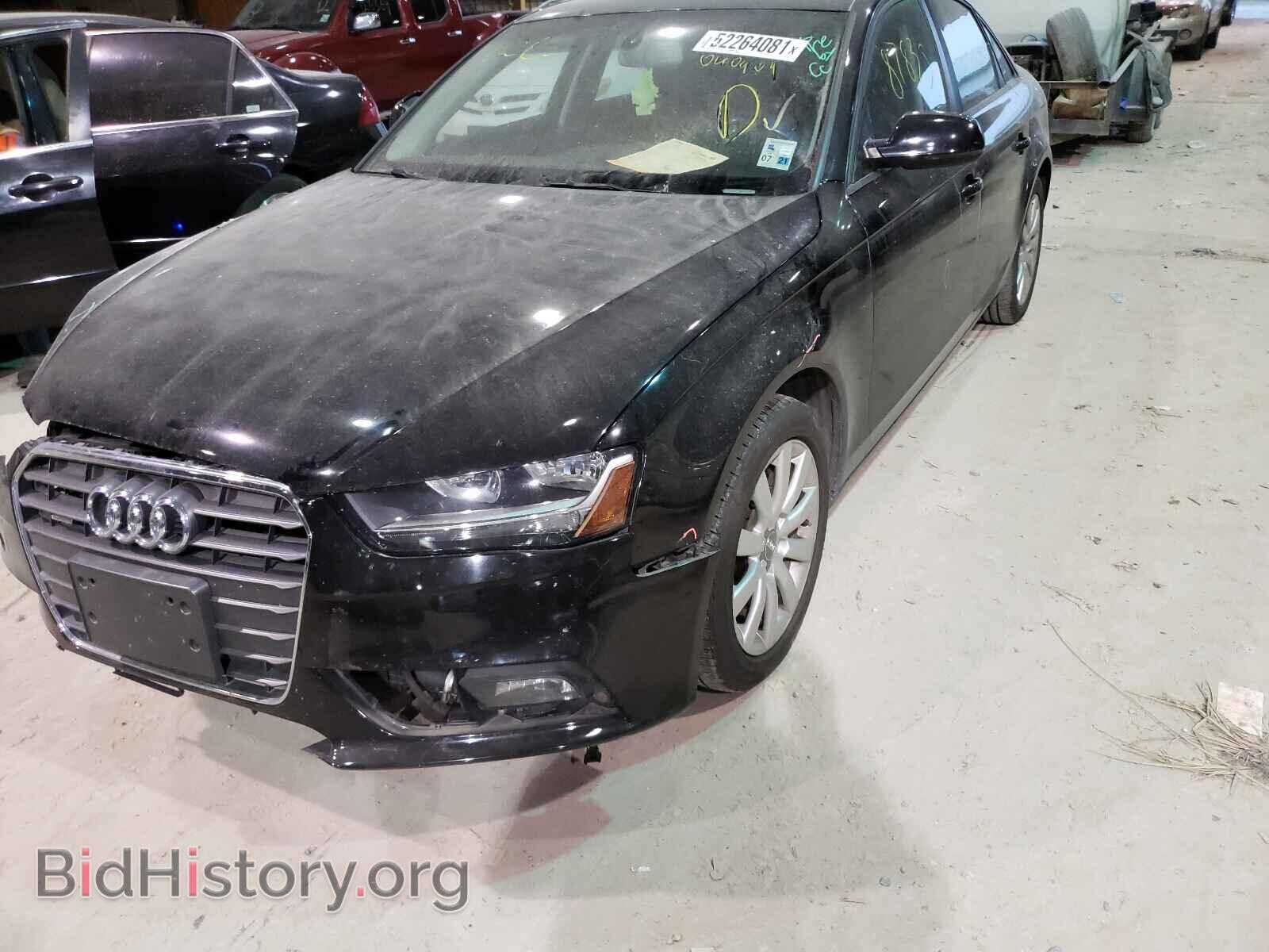 2013 AUDI A4 - VIN: WAUBFAFL4DN040909 - Photo 2