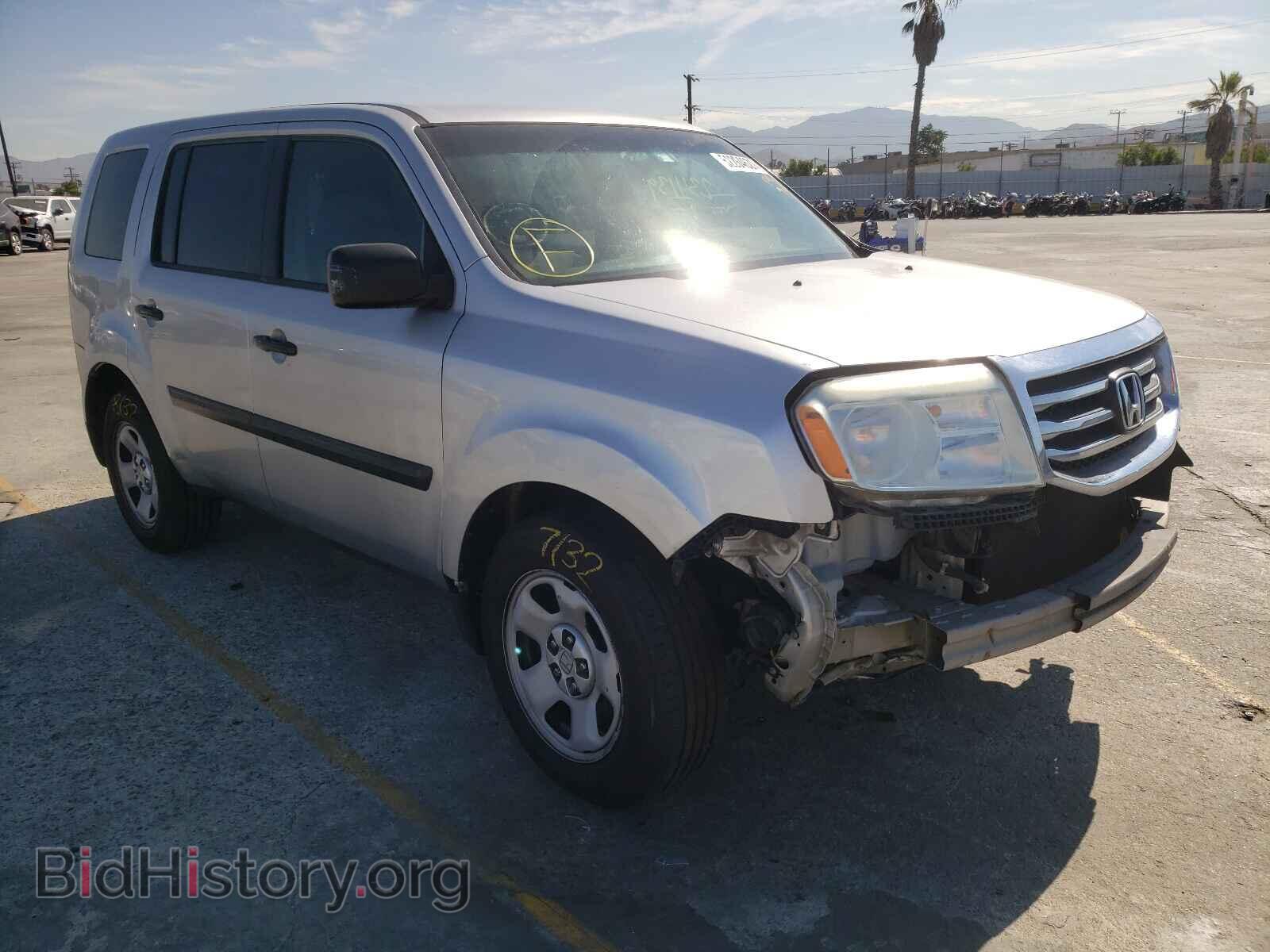 Photo 5FNYF3H29DB033787 - HONDA PILOT 2013