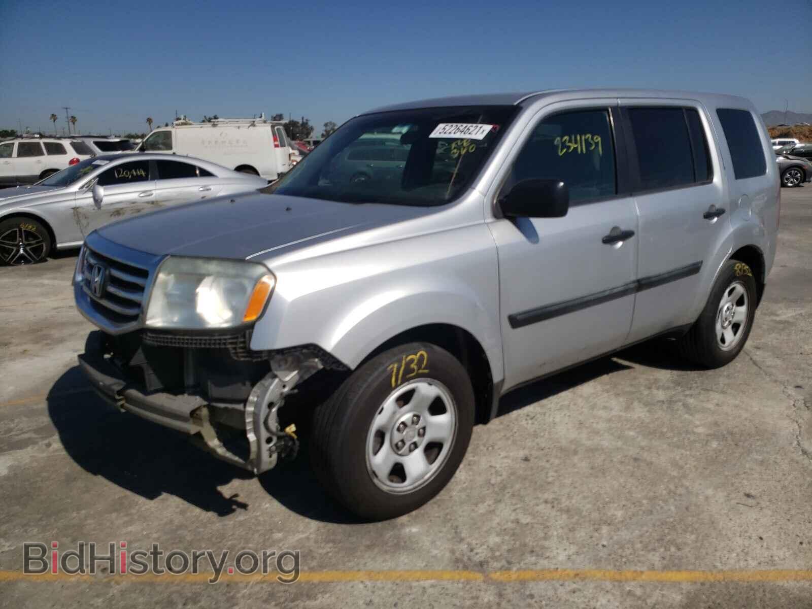 2013 HONDA PILOT - VIN: 5FNYF3H29DB033787 - Фото 2