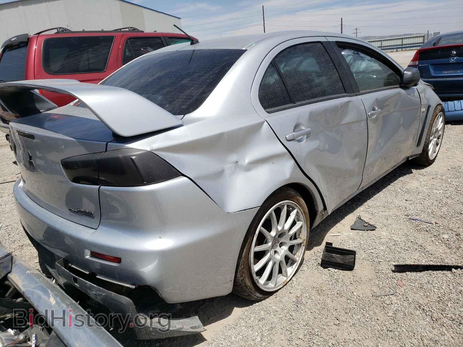 2012 MITSUBISHI EVO - VIN: JA32W8FV9CU011776 - Фото 4