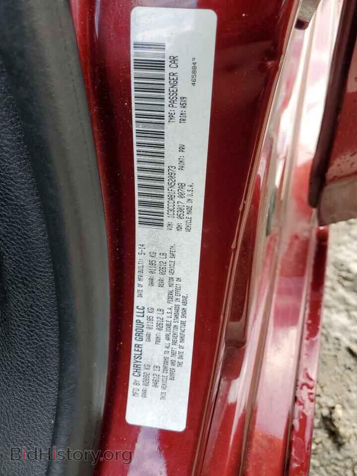 2015 CHRYSLER 200 - VIN: 1C3CCCAB1FN520973 - Фото 12