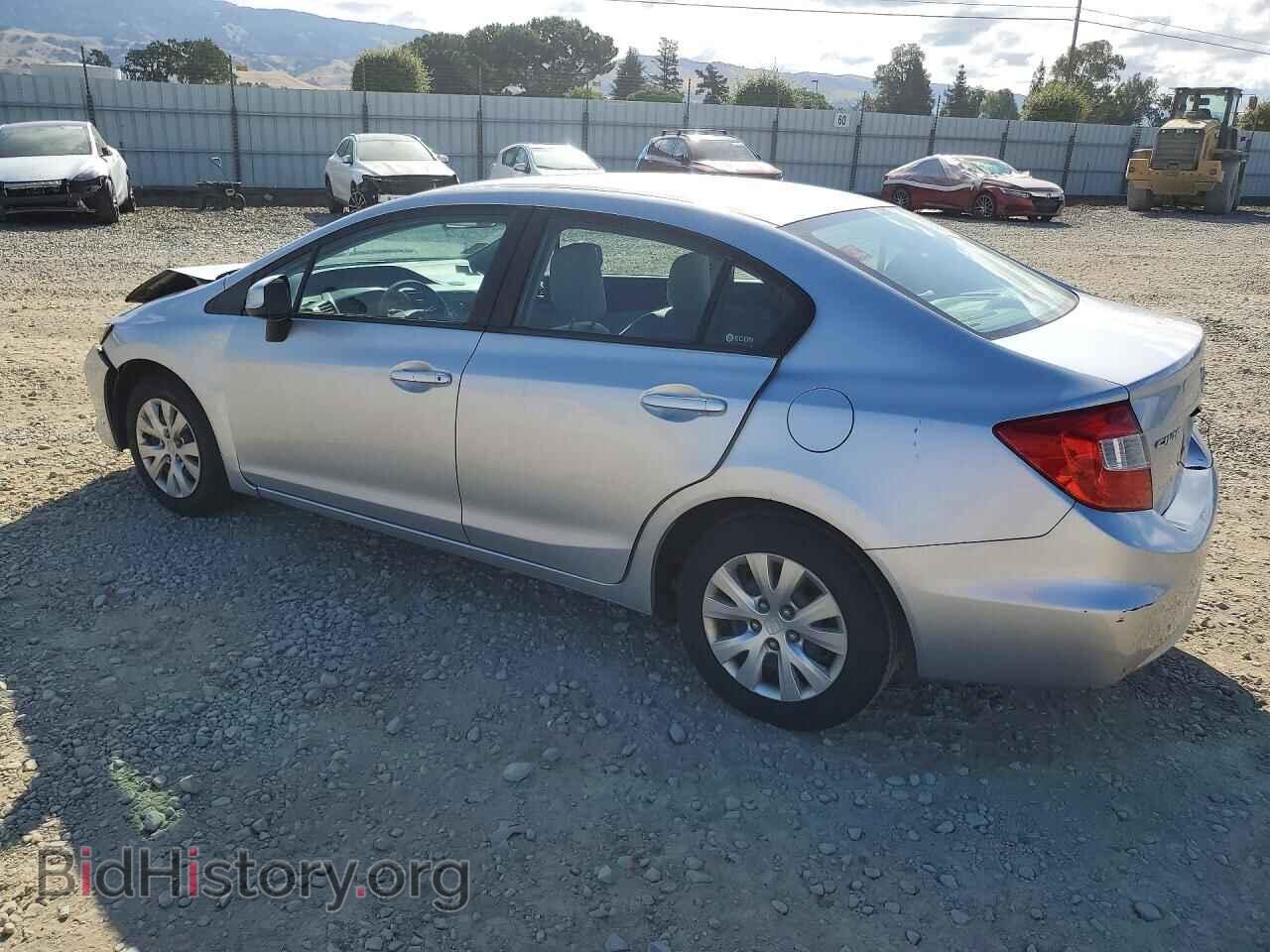 2012 HONDA CIVIC - VIN: 2HGFB2F5XCH558636 - Фото 2