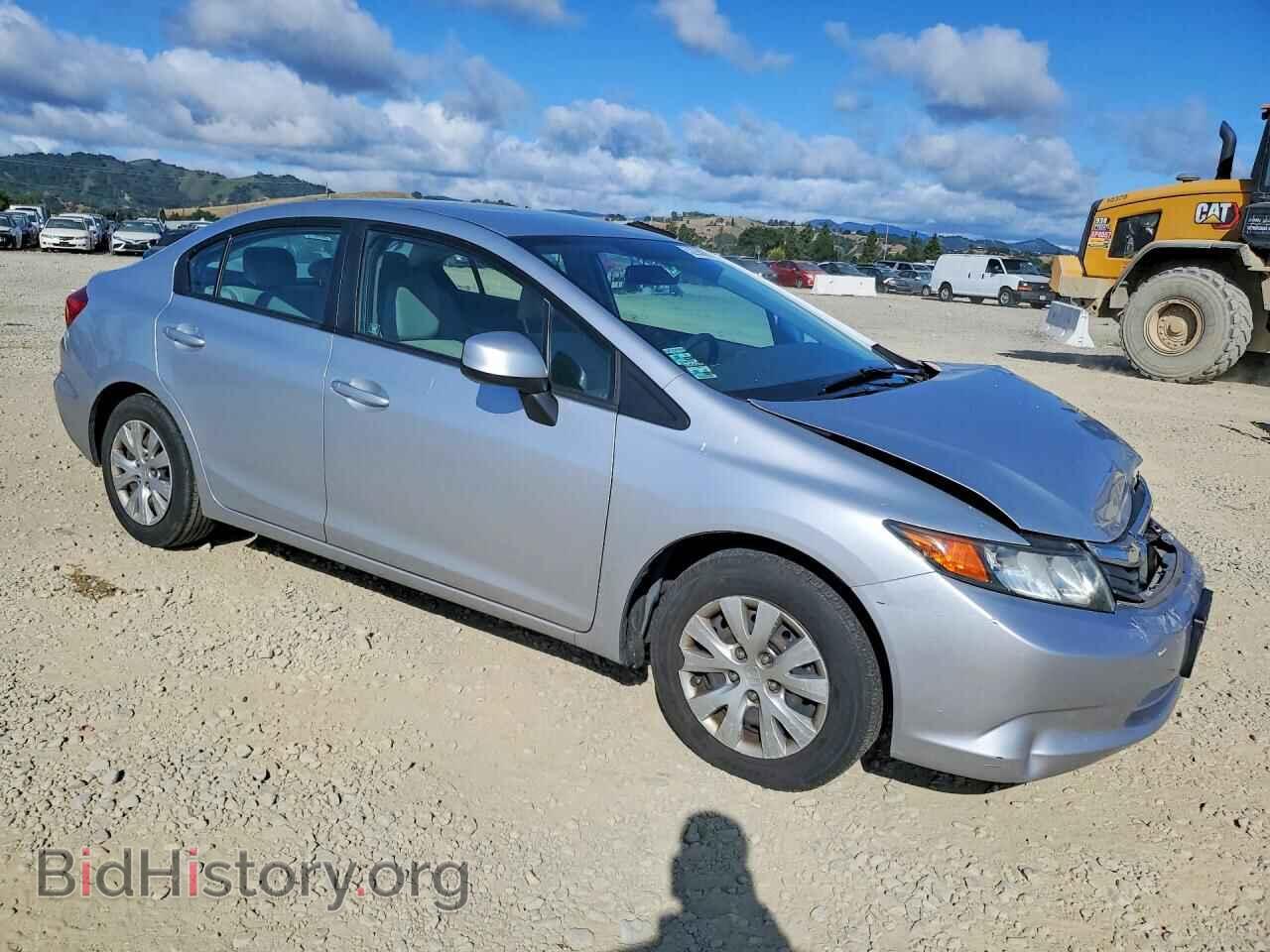 2012 HONDA CIVIC - VIN: 2HGFB2F5XCH558636 - Фото 4