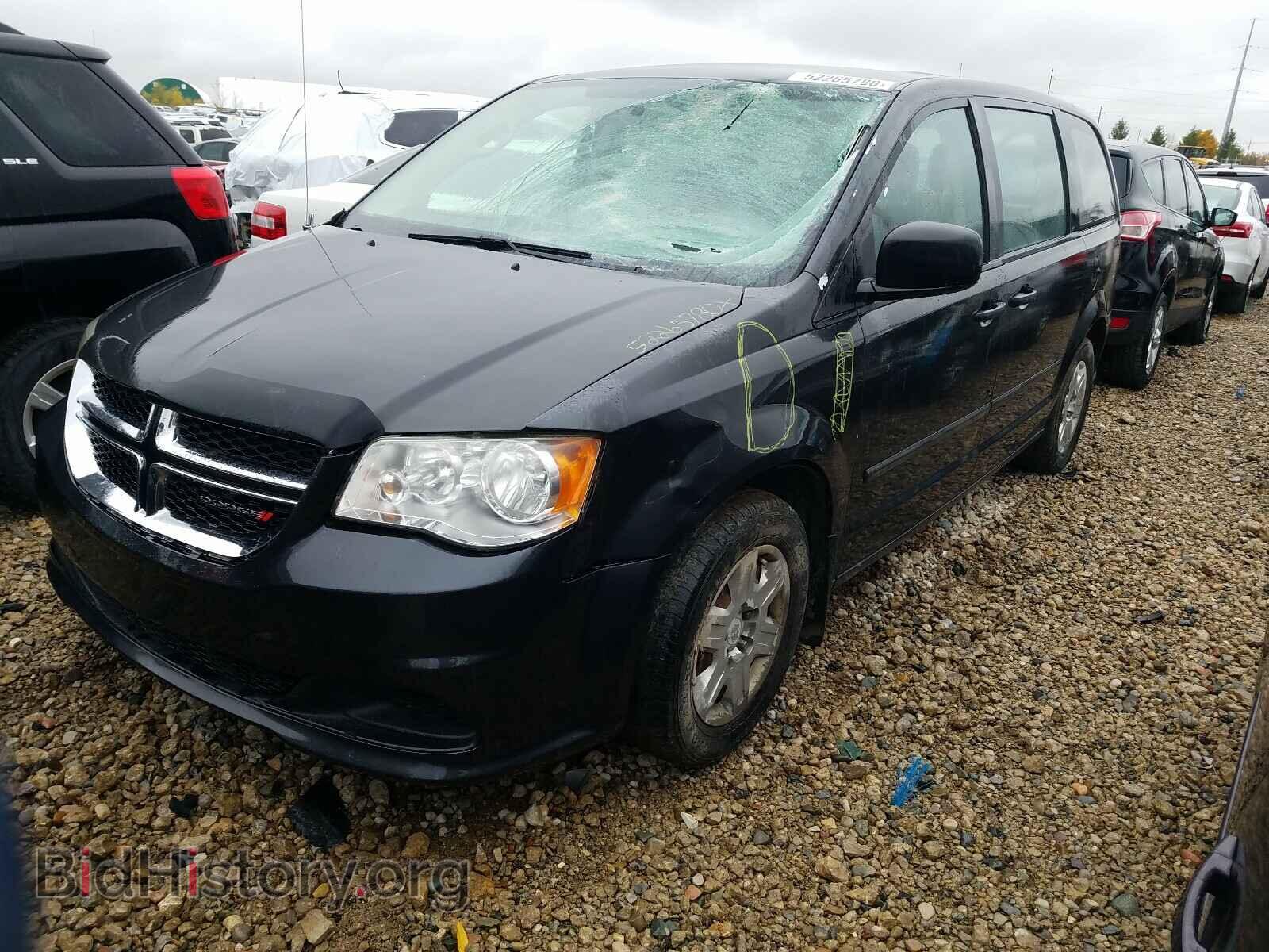 2012 DODGE CARAVAN - VIN: 2C4RDGBG3CR324276 - Фото 2