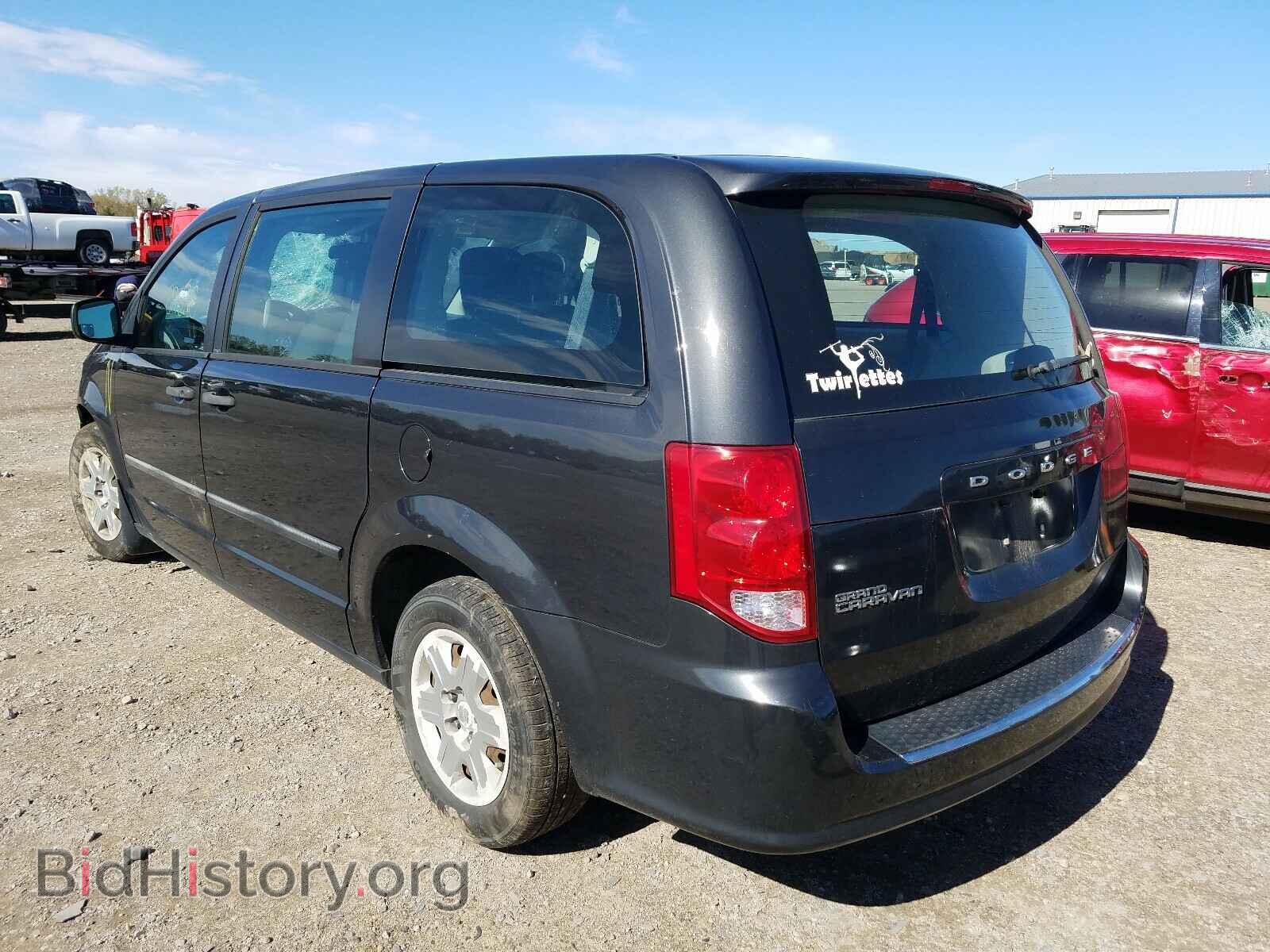 2012 DODGE CARAVAN - VIN: 2C4RDGBG3CR324276 - Фото 3