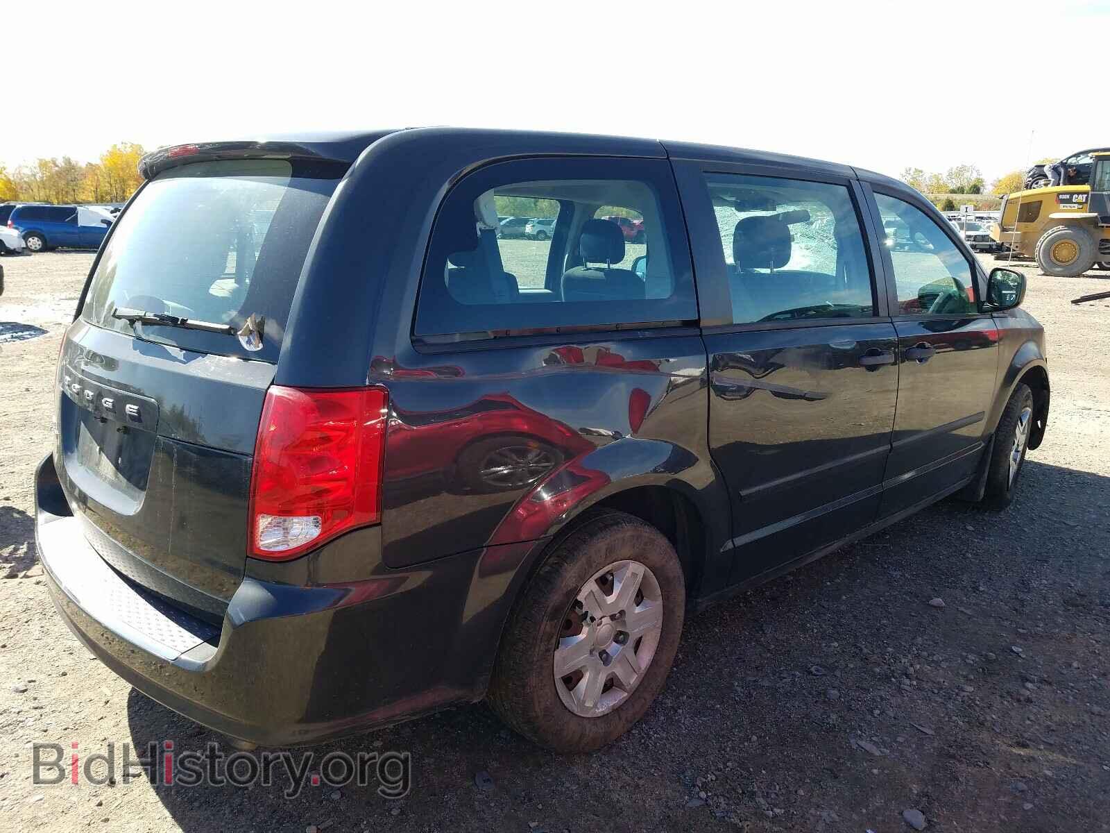2012 DODGE CARAVAN - VIN: 2C4RDGBG3CR324276 - Фото 4