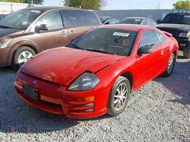 2002 MITSUBISHI ECLIPSE - VIN: 4A3AC44G12E074606 - Фото 2