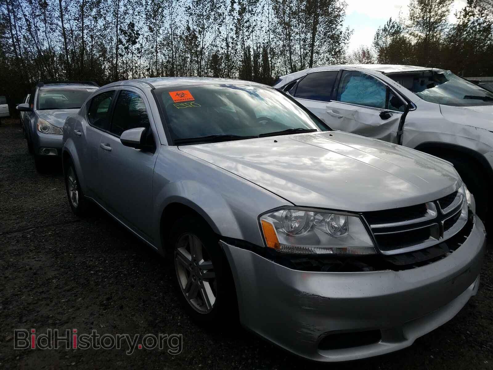 Фотография 1C3CDZCB1CN219628 - DODGE AVENGER 2012