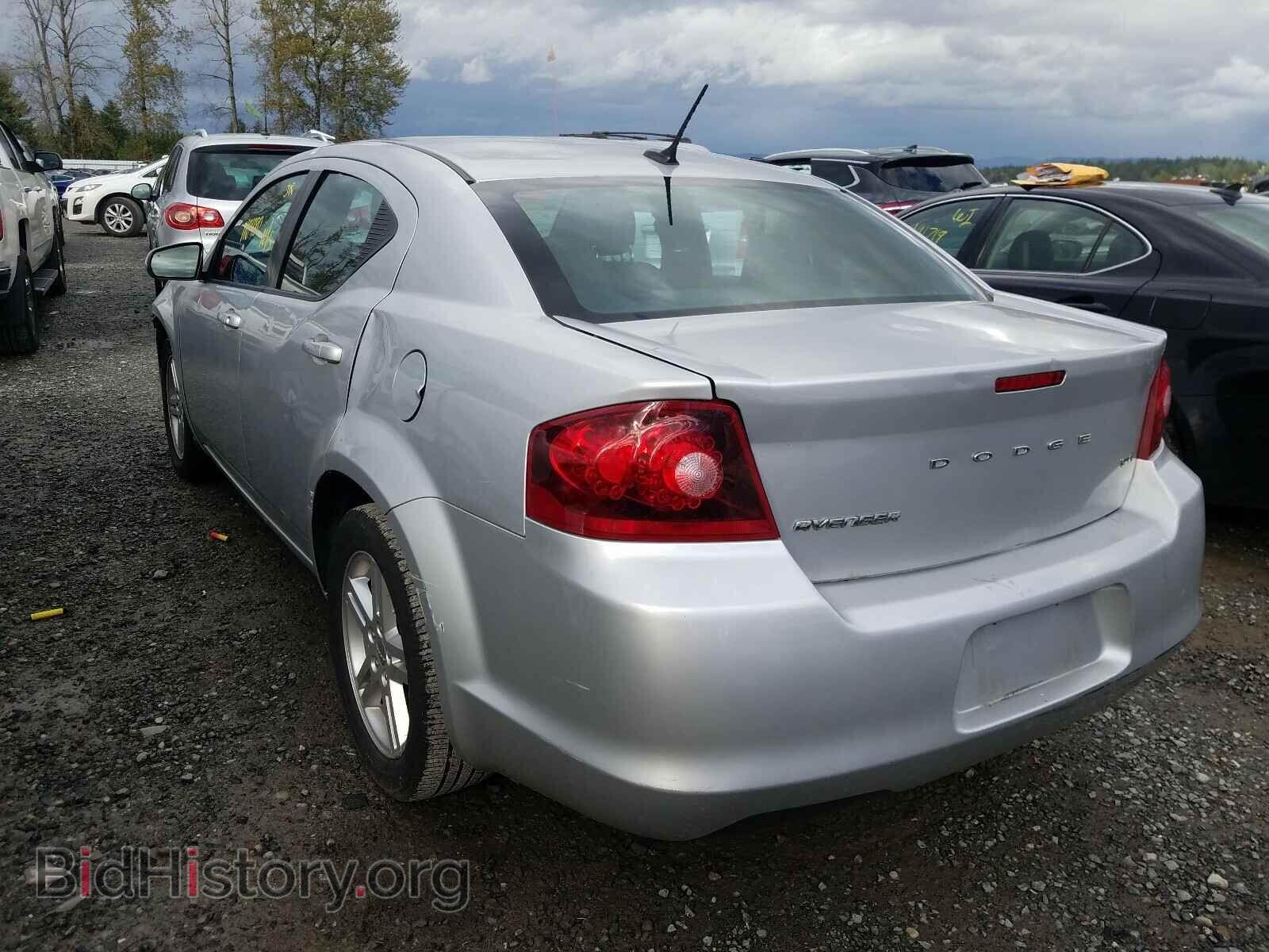 2012 DODGE AVENGER - VIN: 1C3CDZCB1CN219628 - Фото 3