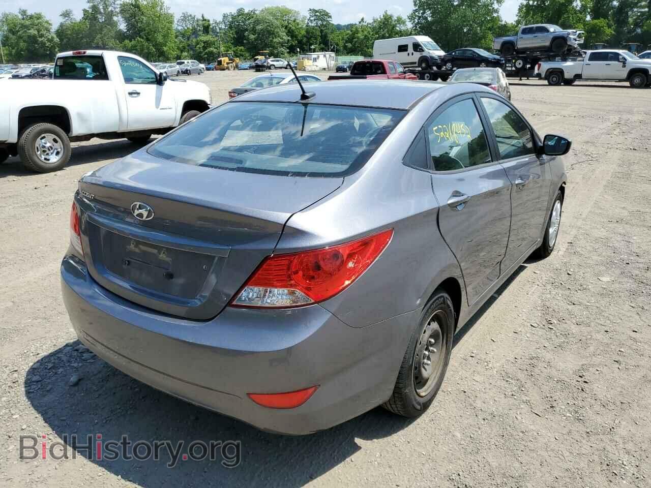 2014 HYUNDAI ACCENT - VIN: KMHCT4AE2EU739291 - Фото 4