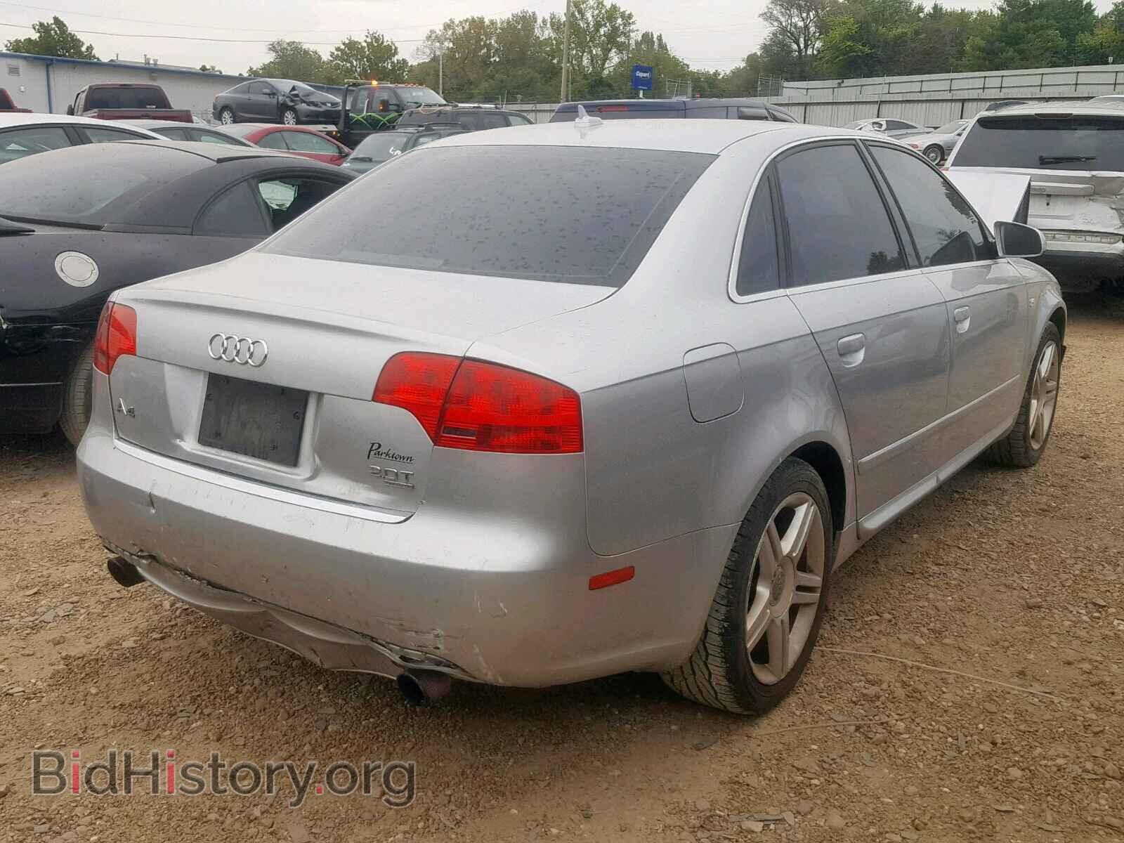 2008 AUDI A4 - VIN: WAUDF78EX8A022051 - Фото 4